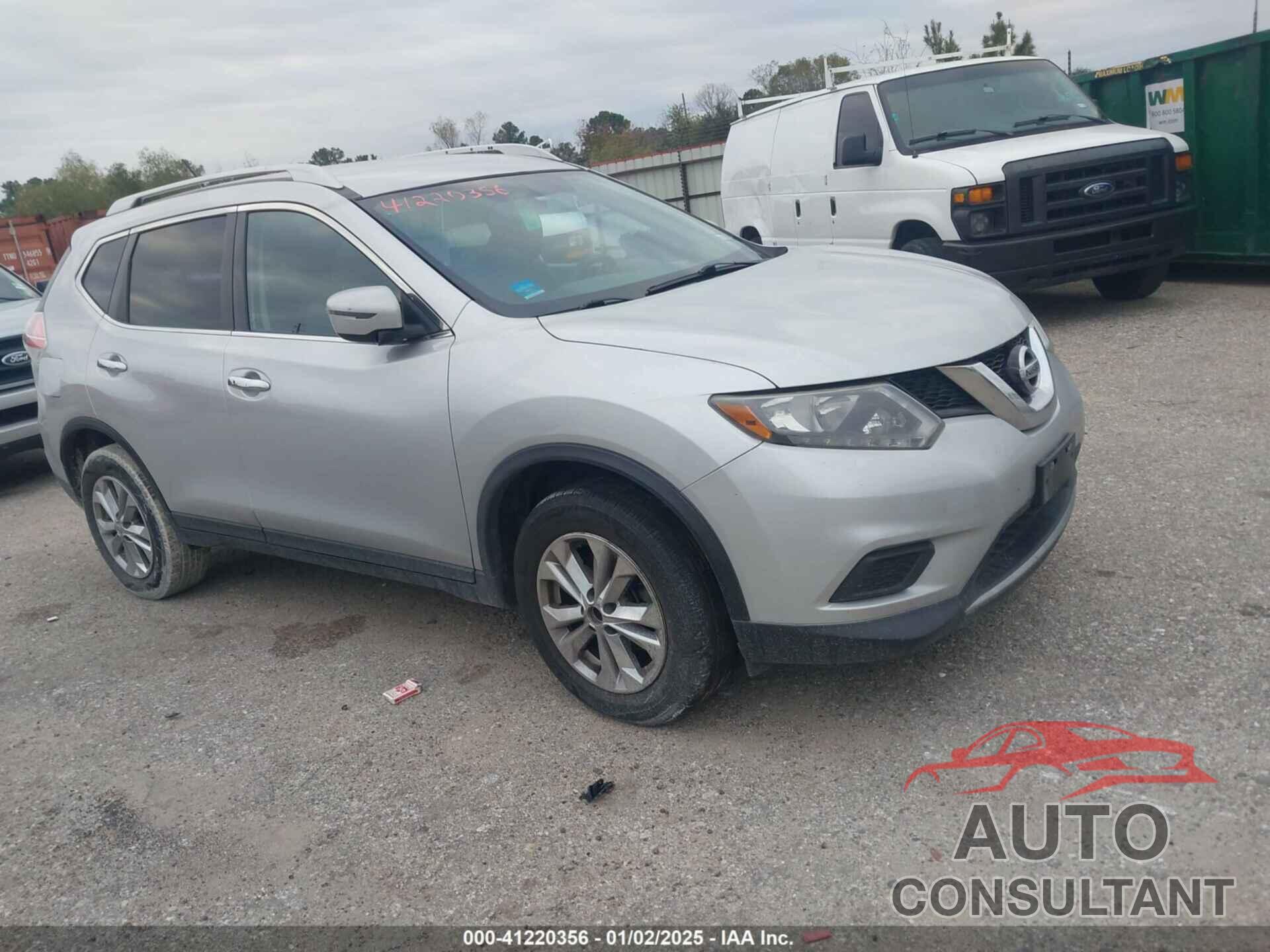 NISSAN ROGUE 2016 - KNMAT2MV6GP636968