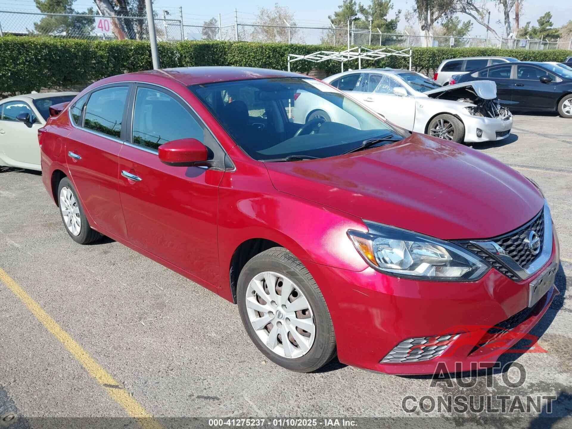 NISSAN SENTRA 2016 - 3N1AB7APXGY249282