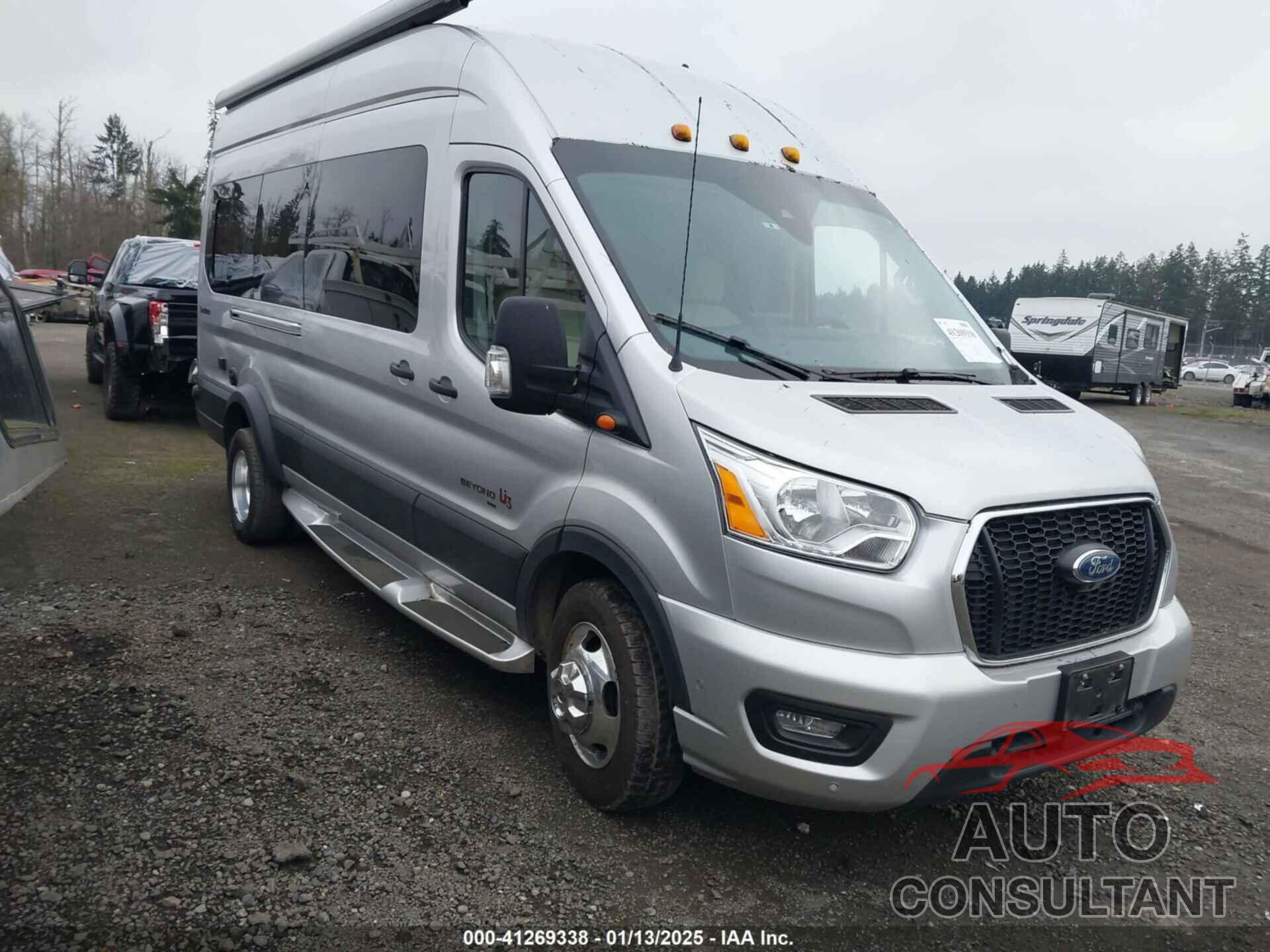 FORD TRANSIT-350 CARGO VAN 2021 - 1FDRU8UG6MKA86552