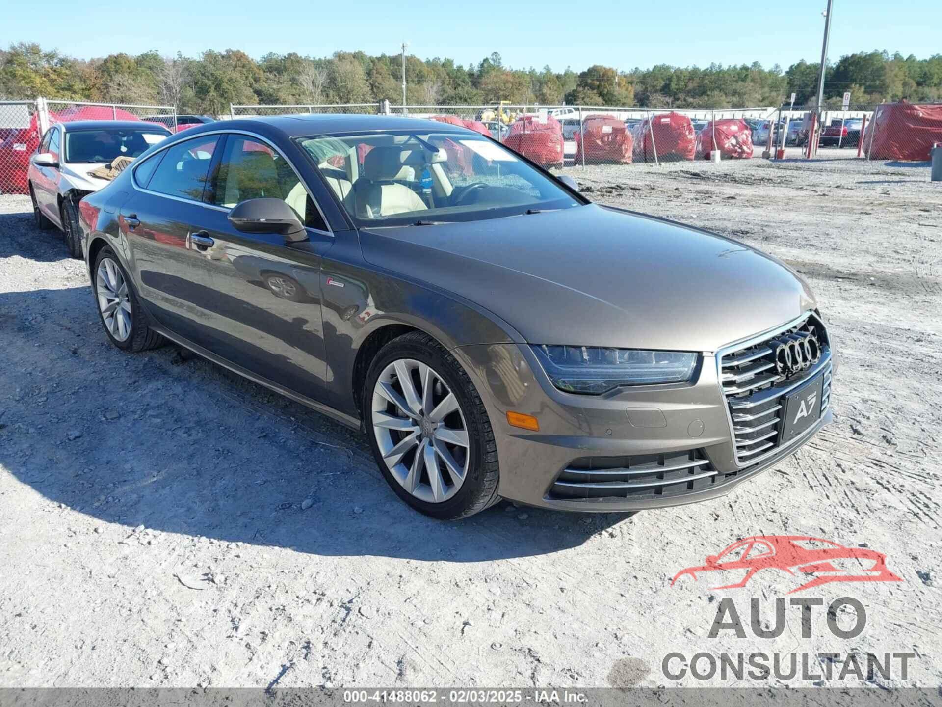 AUDI A7 2016 - WAUWGAFC2GN105498