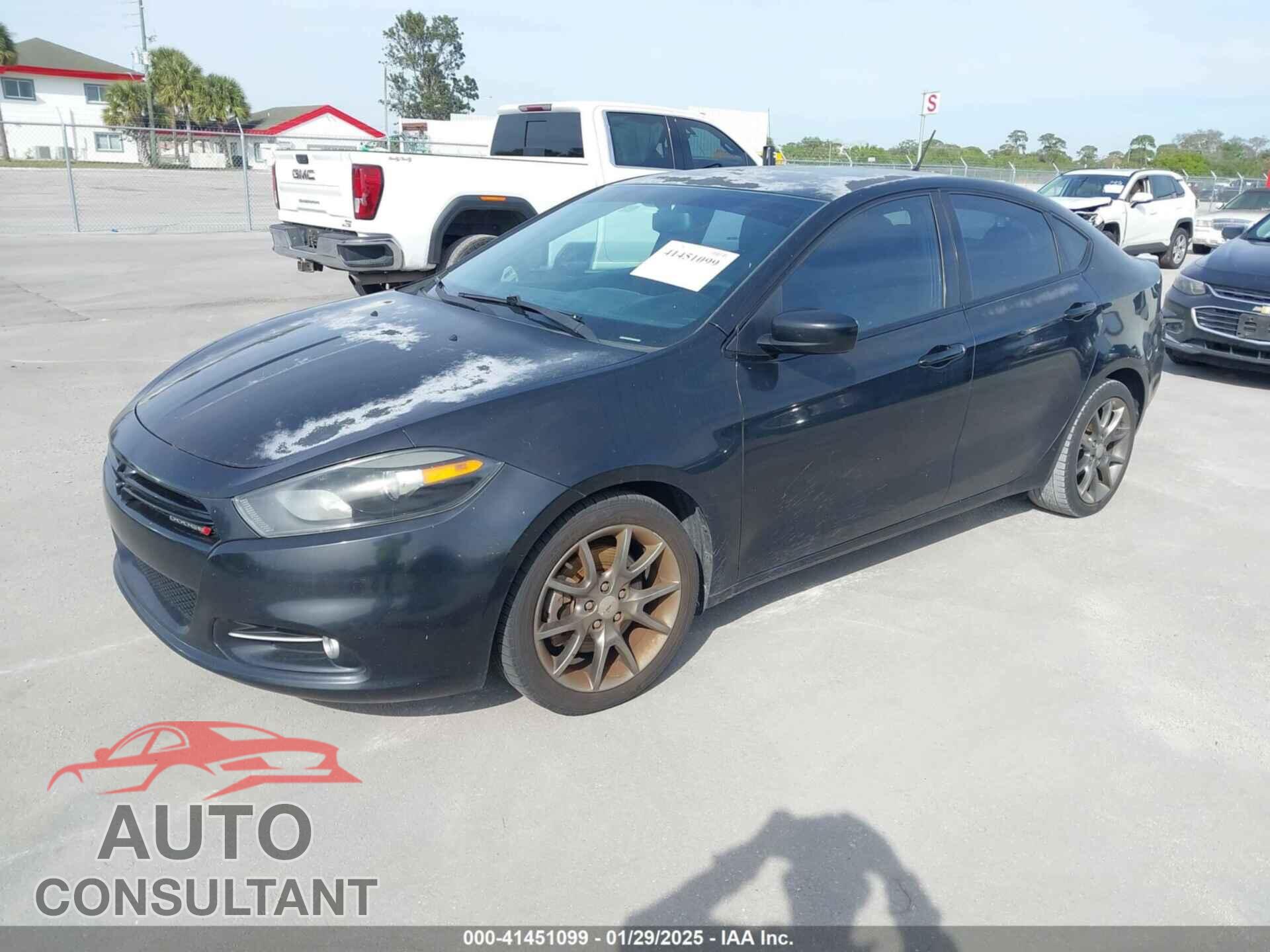 DODGE DART 2014 - 1C3CDFBB0ED680974