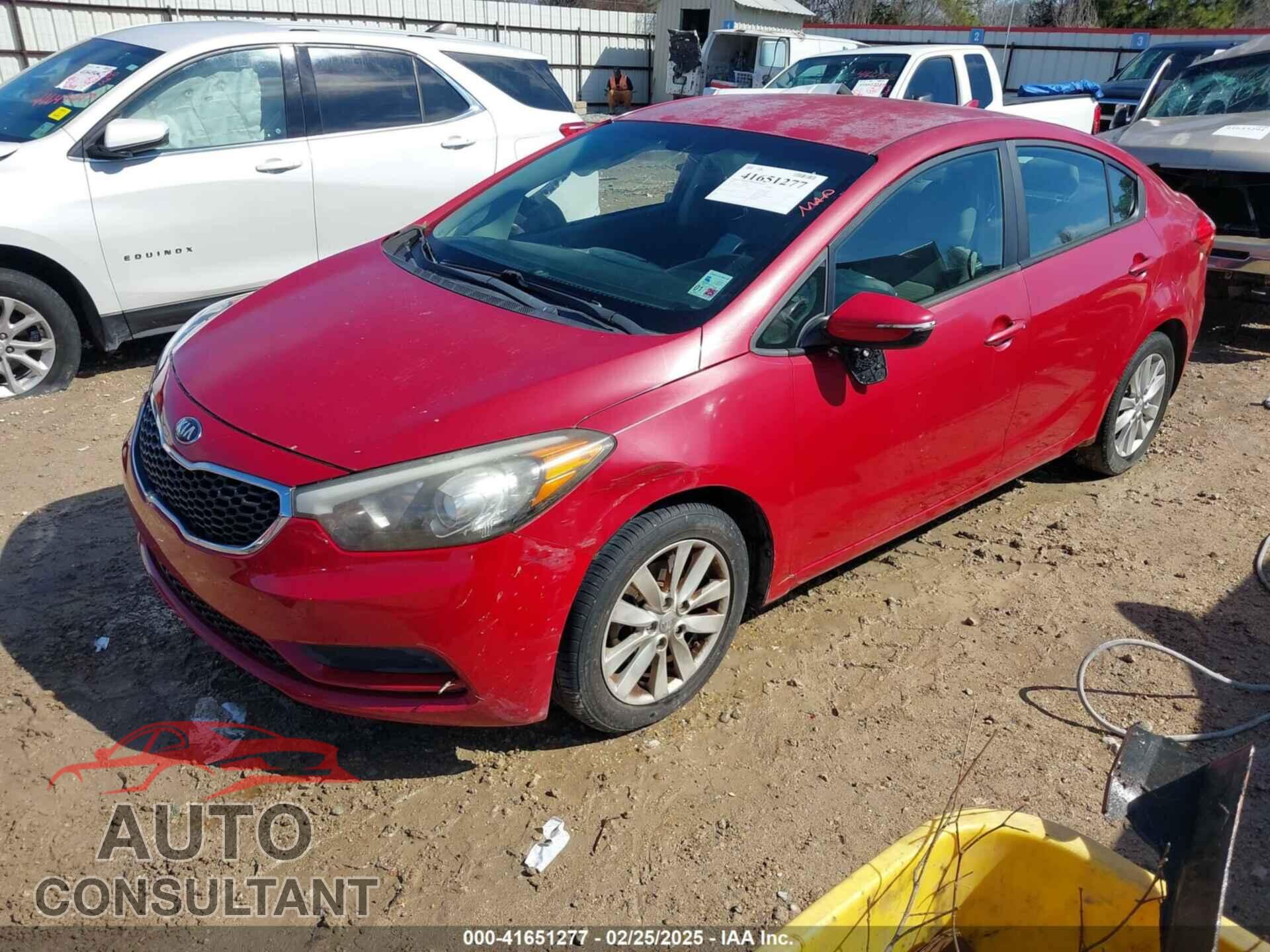 KIA FORTE 2014 - KNAFX4A61E5176885