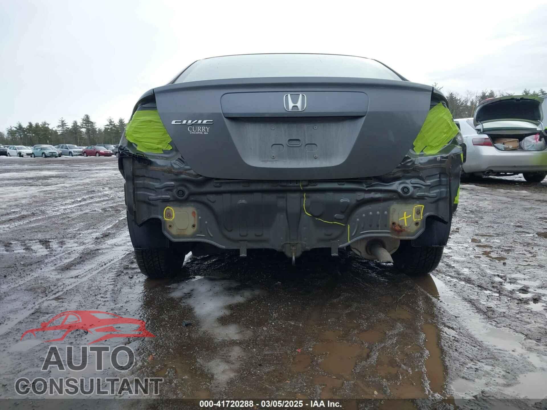 HONDA CIVIC 2012 - 2HGFB2F54CH603991