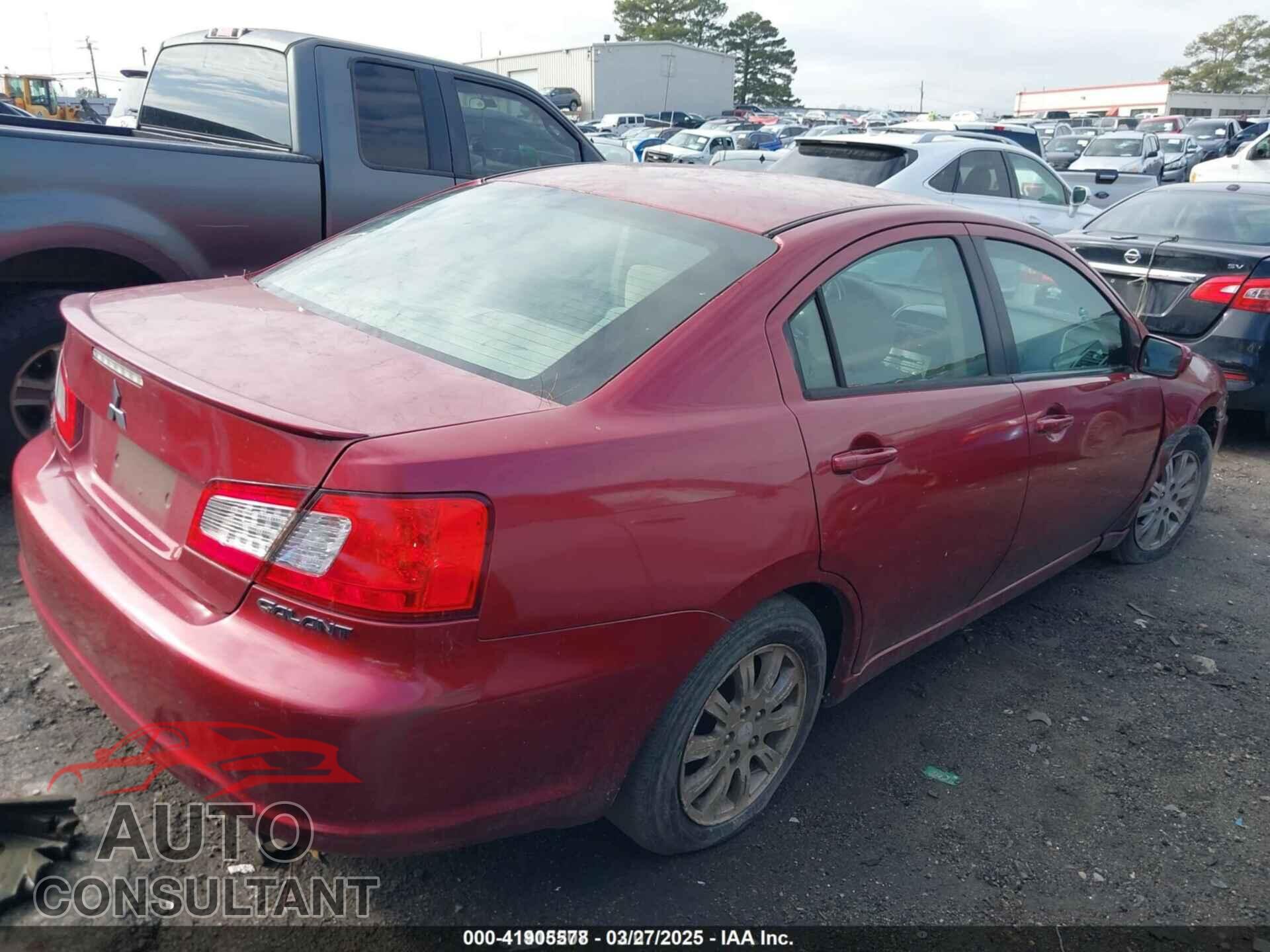 MITSUBISHI GALANT 2009 - 4A3AB36F29E006472