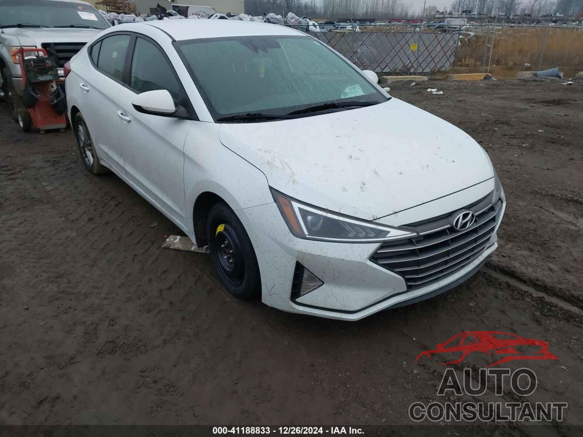 HYUNDAI ELANTRA 2019 - 5NPD84LF2KH414484