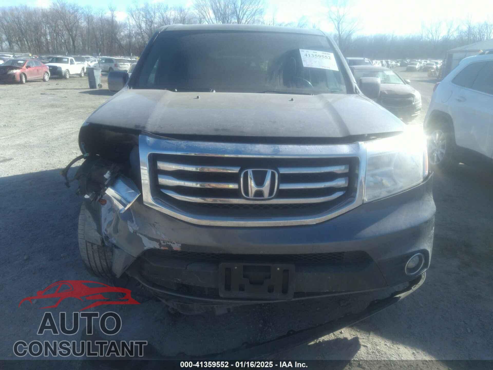 HONDA PILOT 2014 - 5FNYF4H56EB049351
