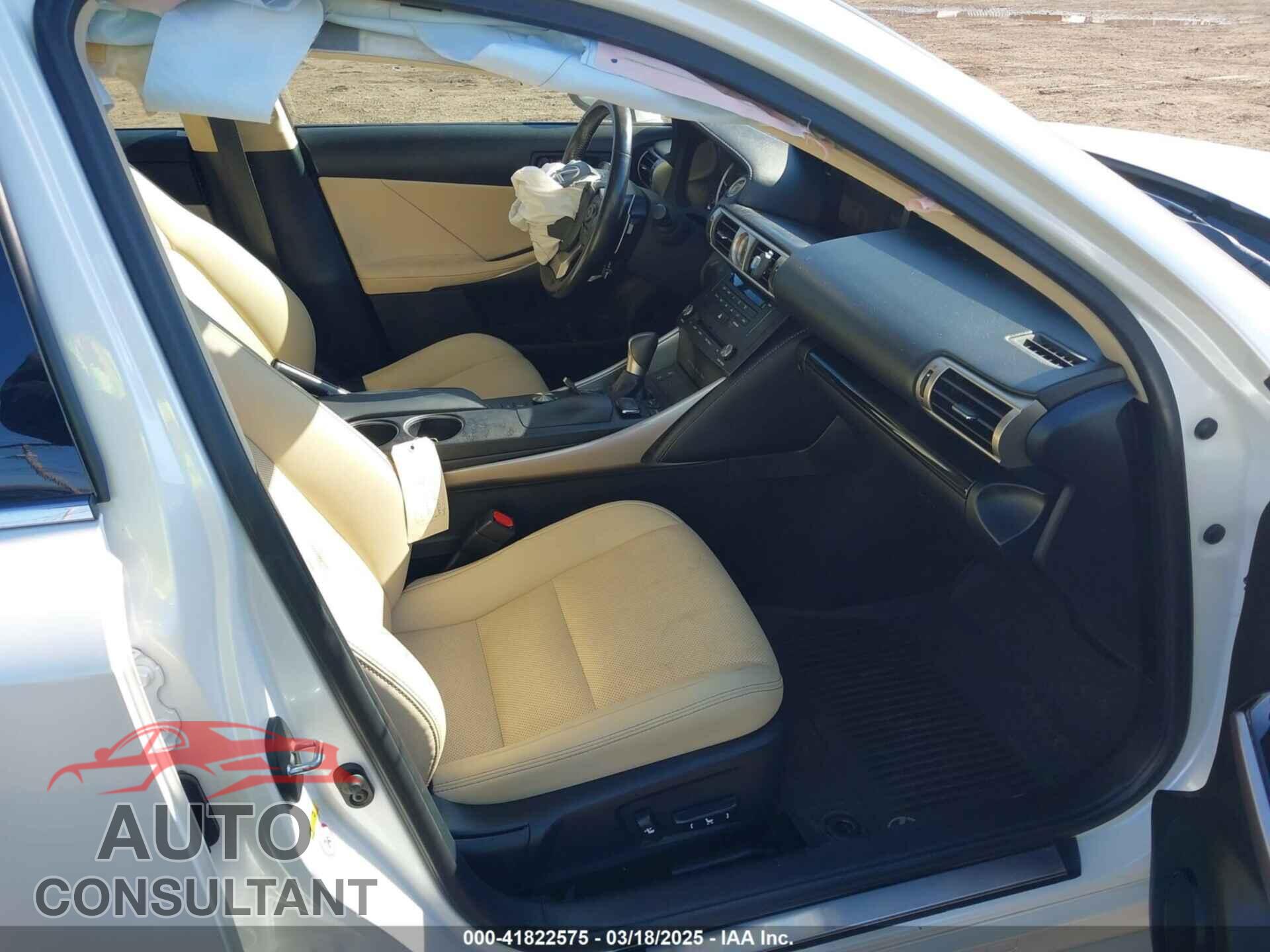LEXUS IS 300 2016 - JTHCM1D28G5009558
