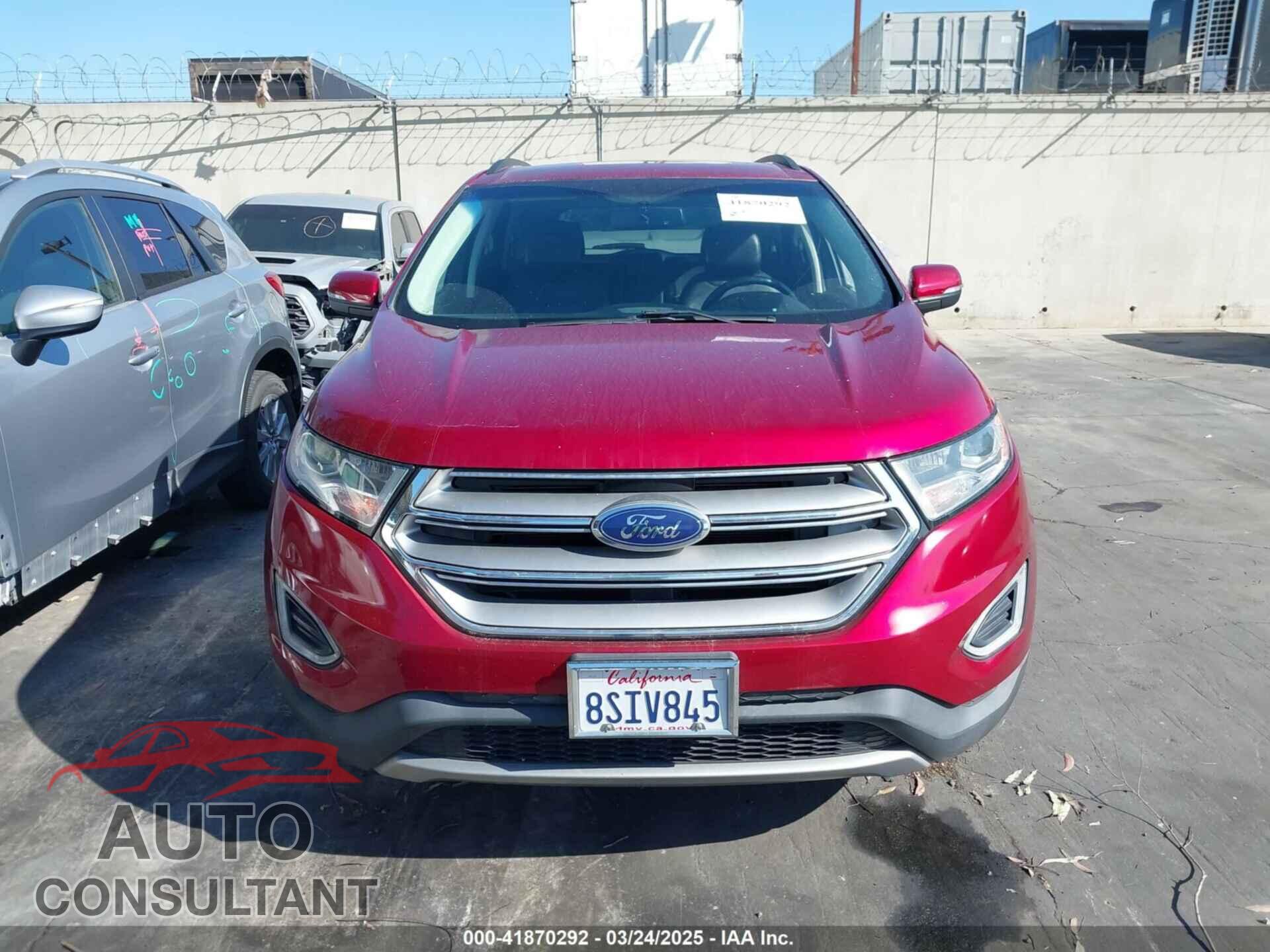 FORD EDGE 2015 - 2FMTK4J90FBB21285