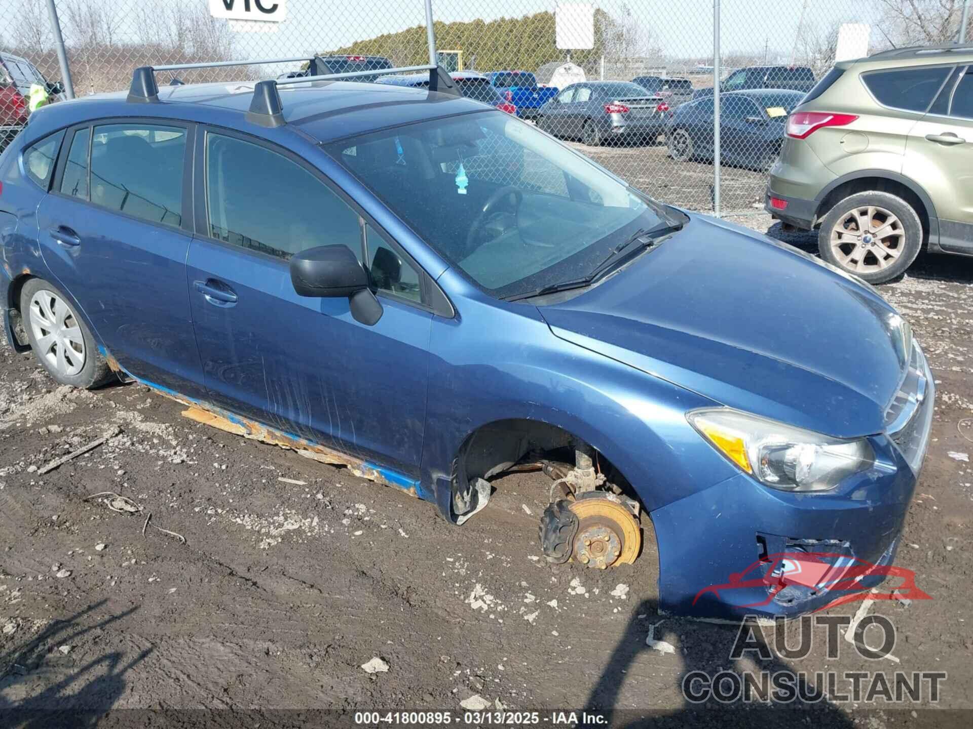 SUBARU IMPREZA 2012 - JF1GPAA67CH223280