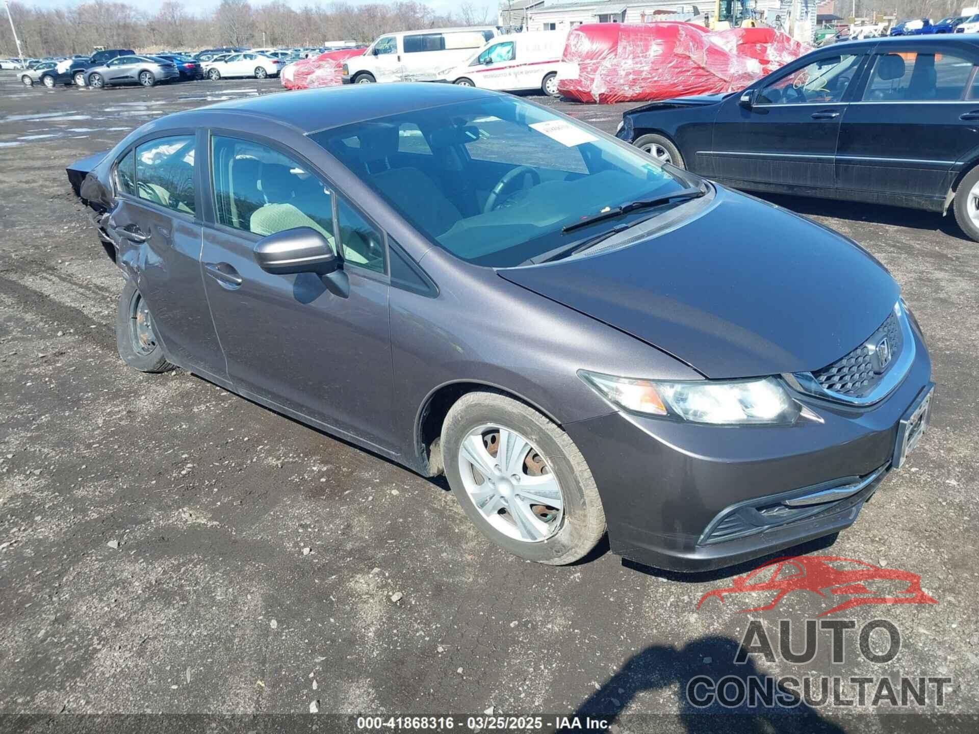 HONDA CIVIC 2014 - 19XFB2F55EE208358