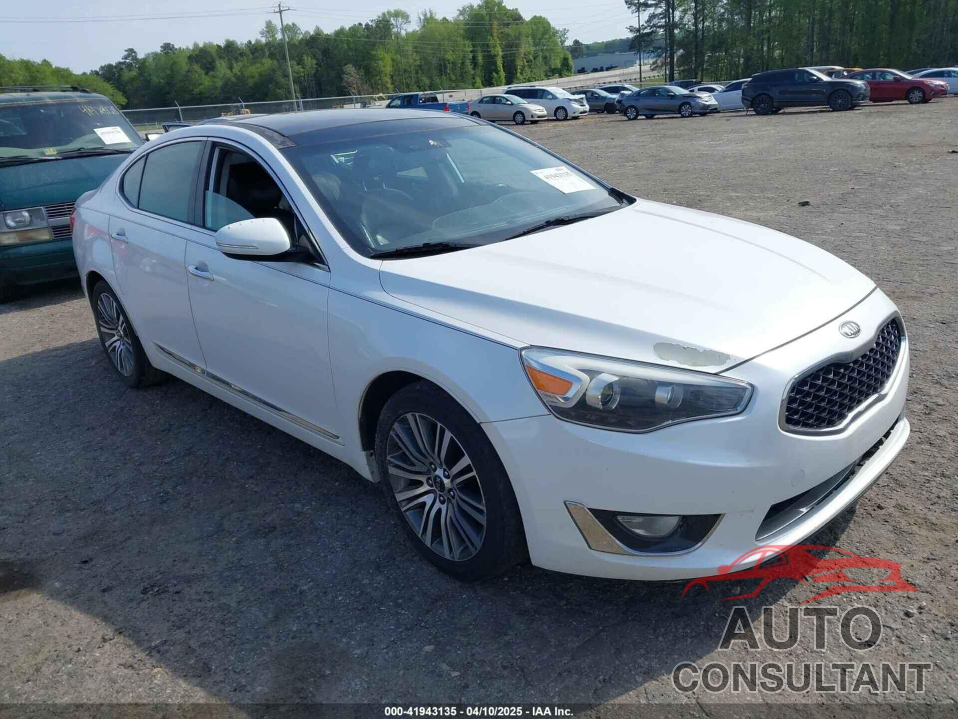 KIA CADENZA 2014 - KNALN4D70E5146919