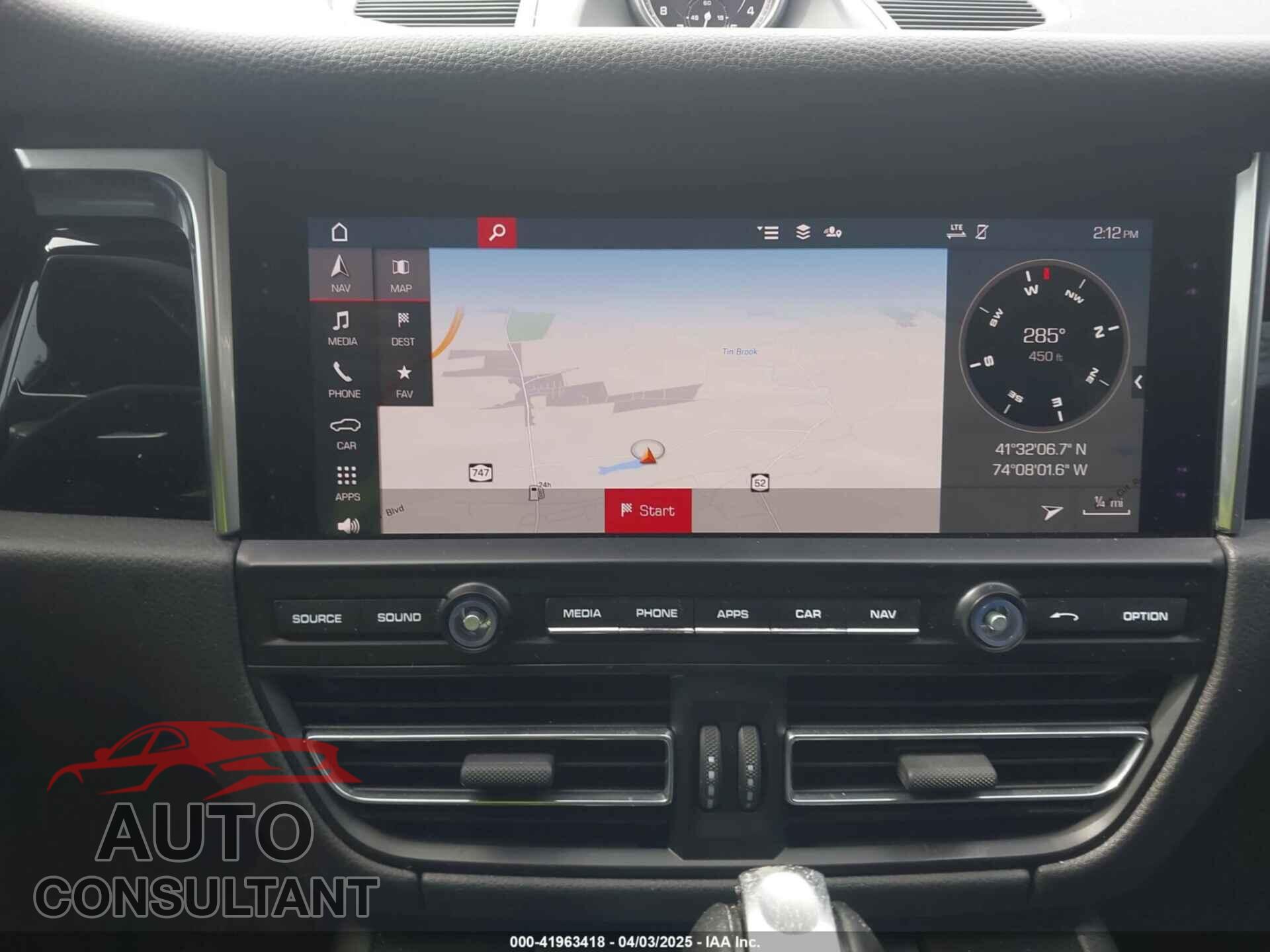 PORSCHE MACAN 2021 - WP1AA2A57MLB05225