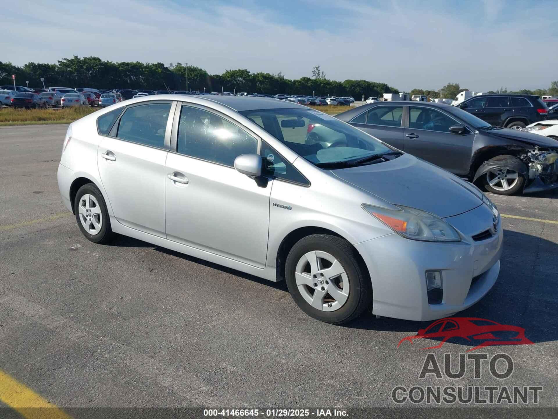 TOYOTA PRIUS 2010 - JTDKN3DU3A1072993