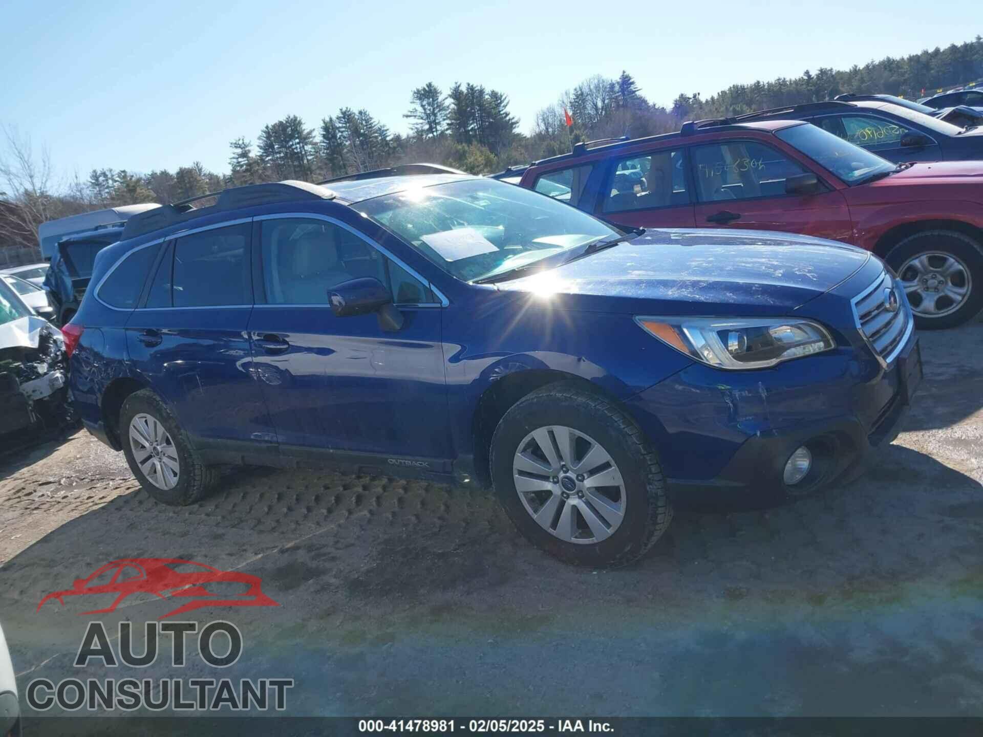 SUBARU OUTBACK 2015 - 4S4BSAEC6F3268730