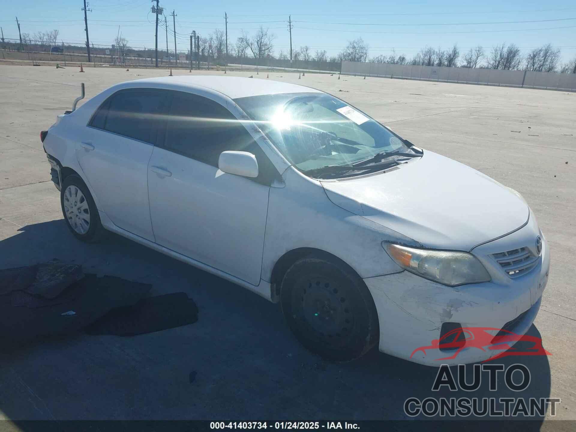 TOYOTA COROLLA 2013 - 5YFBU4EE4DP198764