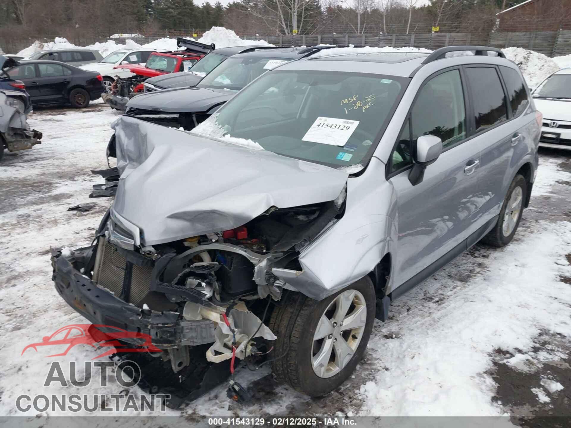 SUBARU FORESTER 2014 - JF2SJAECXEH470397