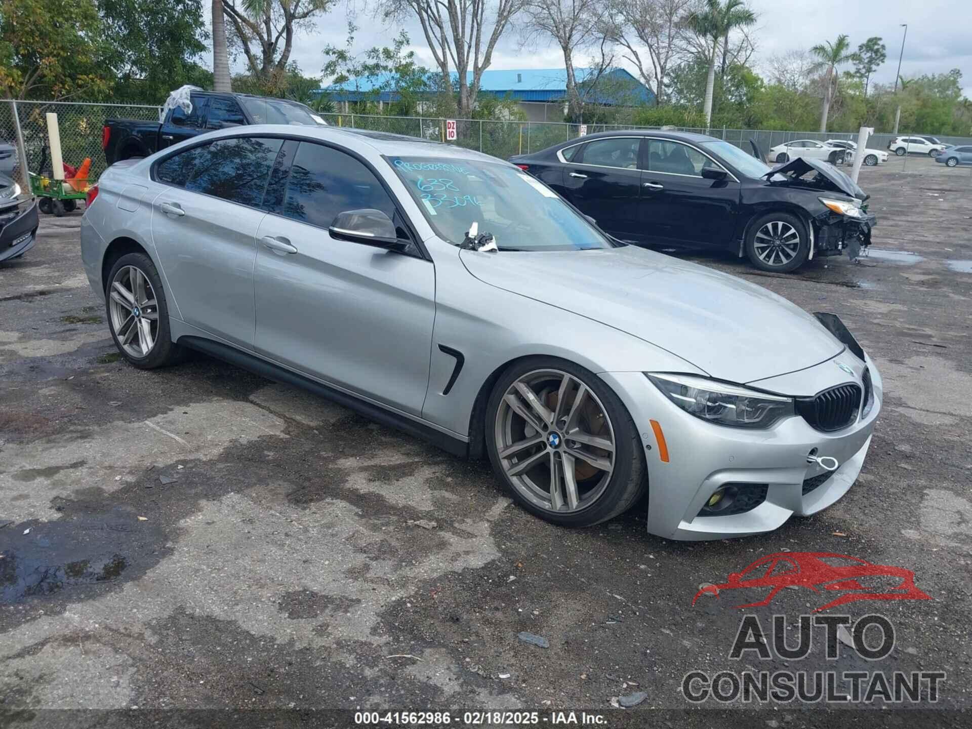 BMW 440I GRAN COUPE 2018 - WBA4J5C57JBF07227