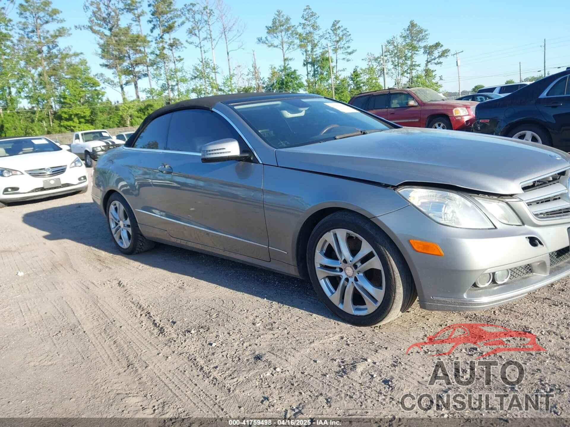 MERCEDES-BENZ E 350 2011 - WDDKK5GFXBF080505