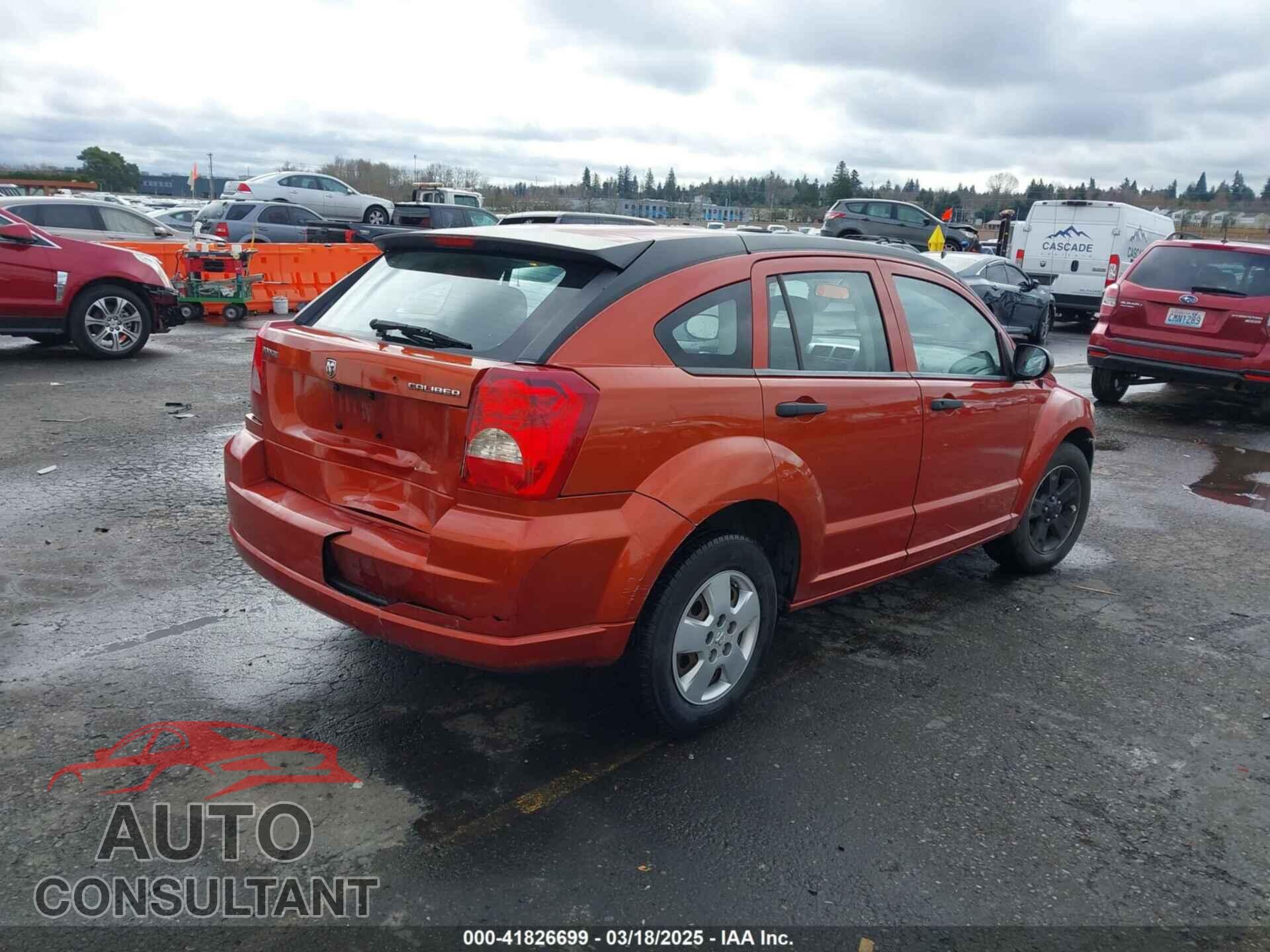 DODGE CALIBER 2009 - 1B3HB28A79D108516