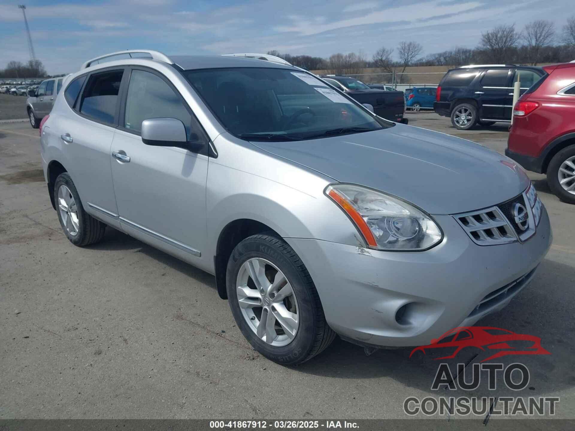 NISSAN ROGUE 2012 - JN8AS5MTXCW299518