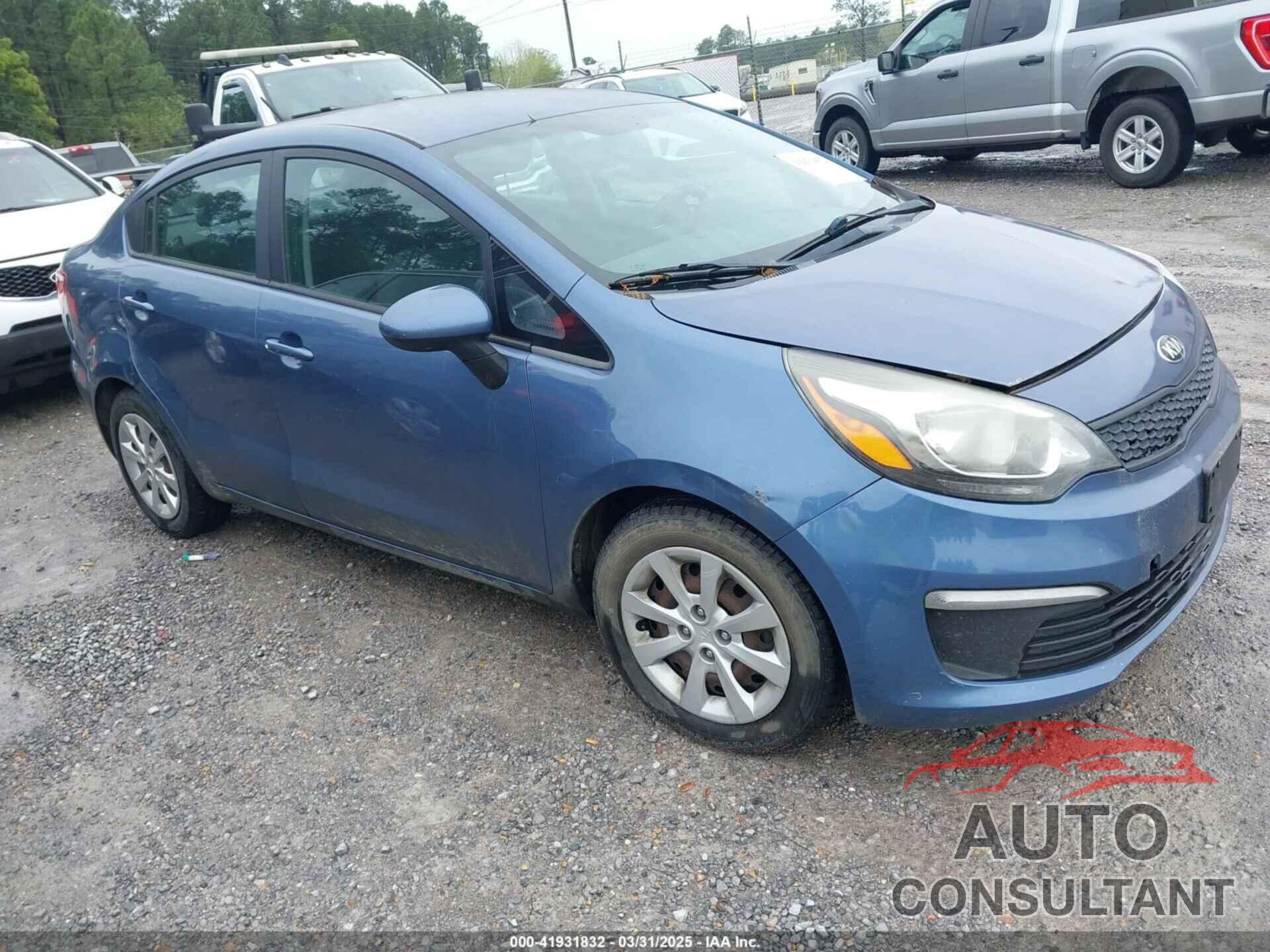 KIA RIO 2016 - KNADM4A33G6585134