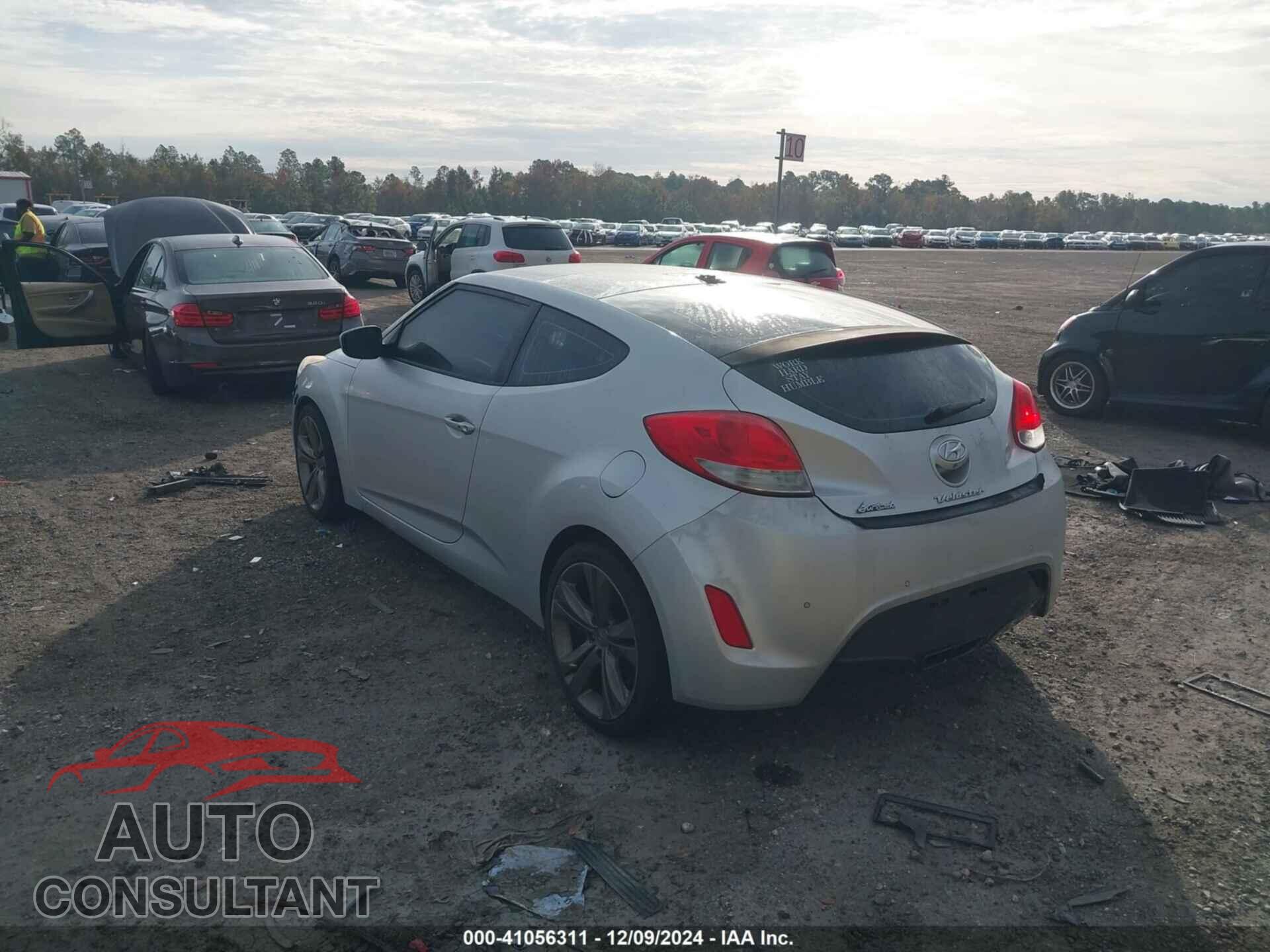 HYUNDAI VELOSTER 2012 - KMHTC6AD3CU078497