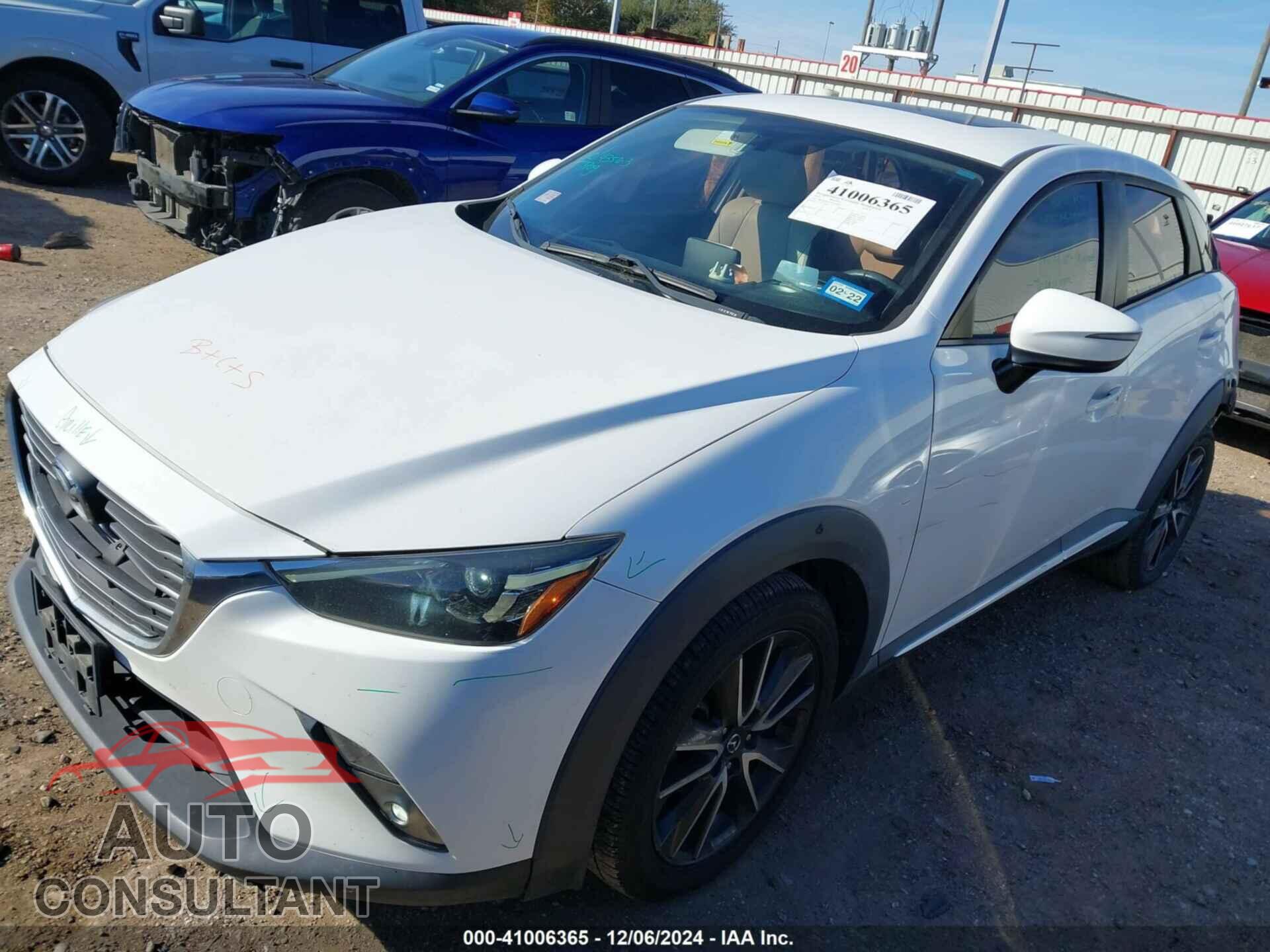 MAZDA CX-3 2016 - JM1DKBD73G0126944