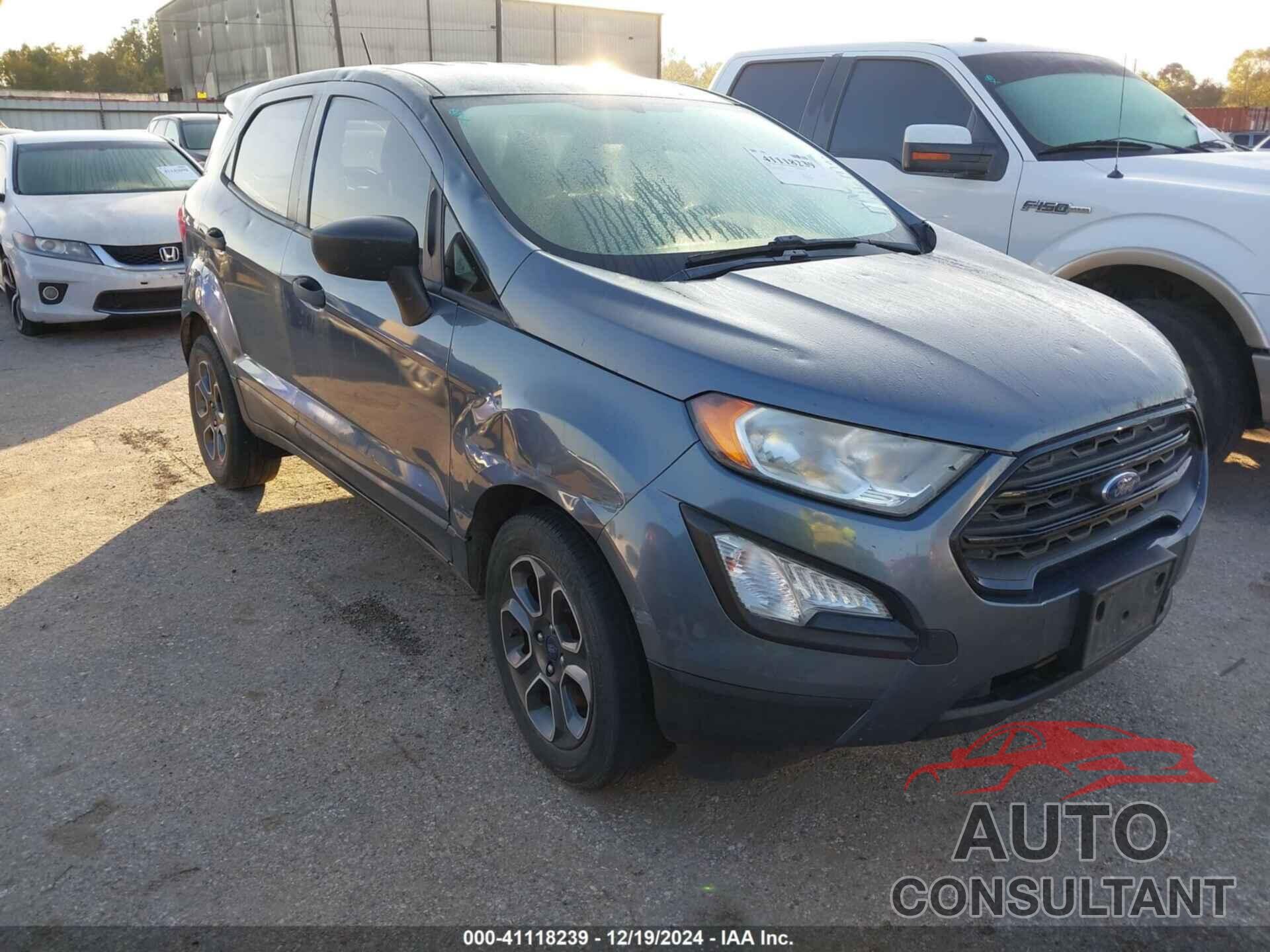 FORD ECOSPORT 2018 - MAJ3P1RE7JC190995