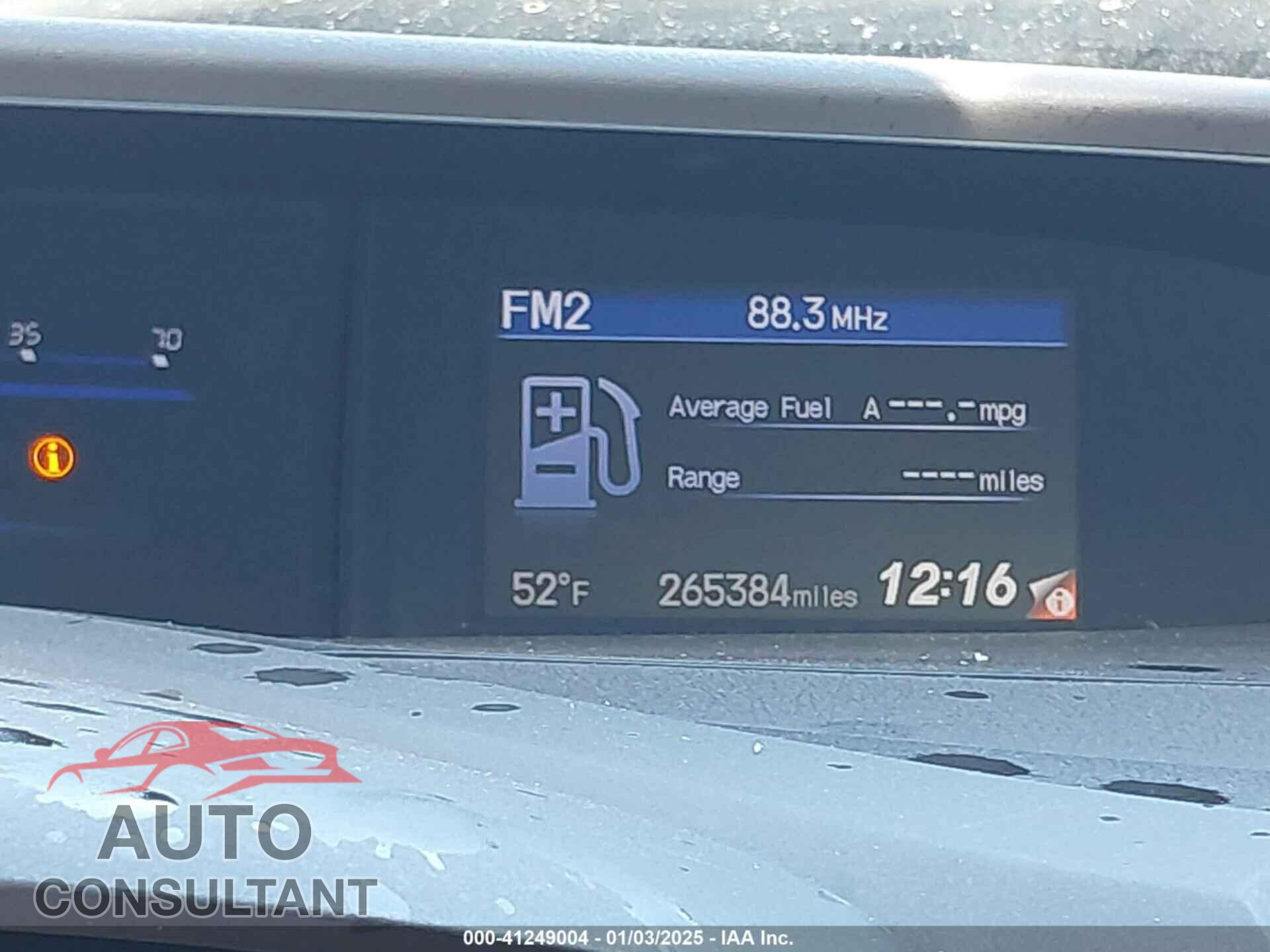 HONDA CIVIC 2012 - JHMFB2F85CS001021