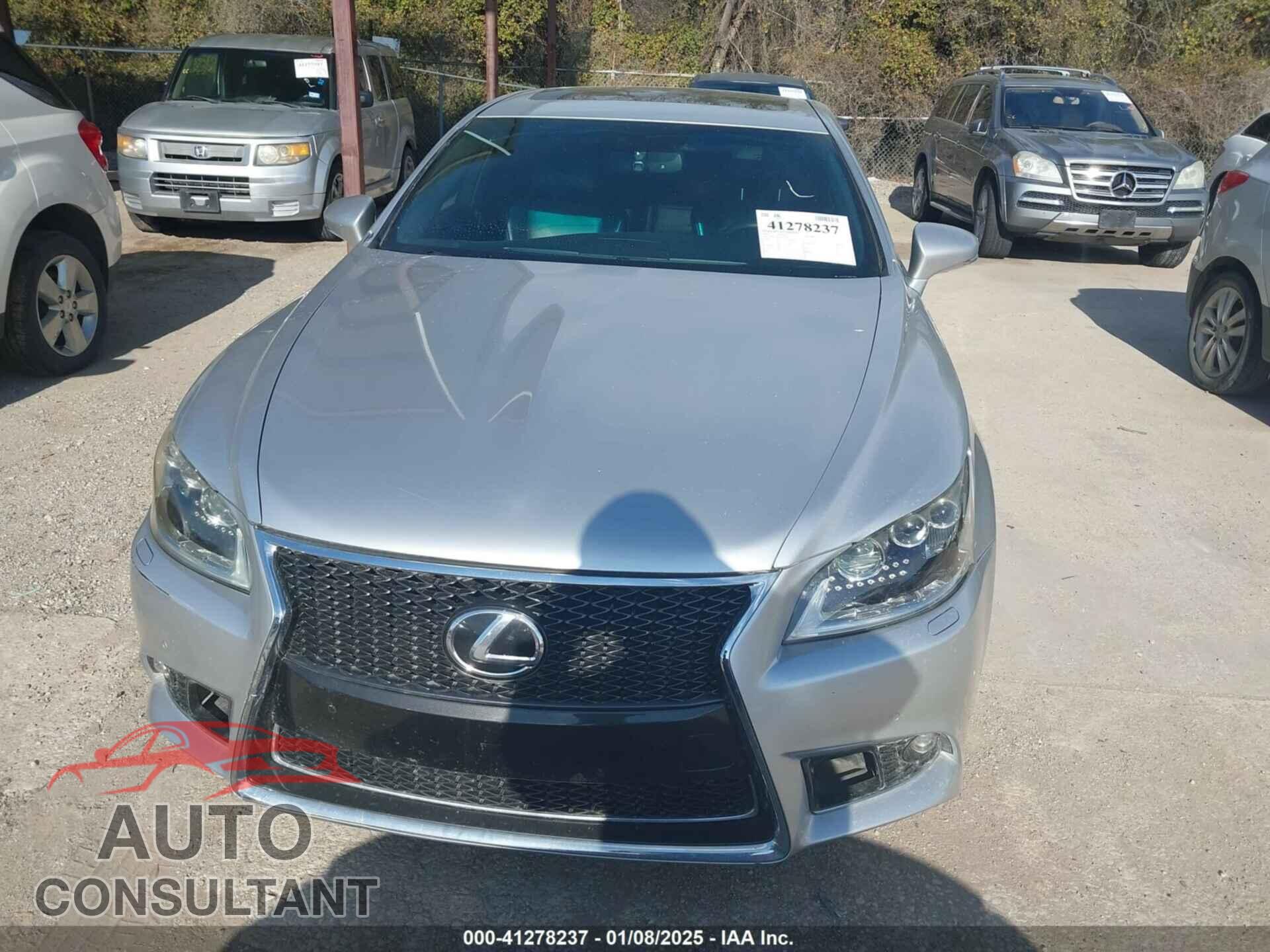 LEXUS LS 2013 - JTHCL5EF7D5017562
