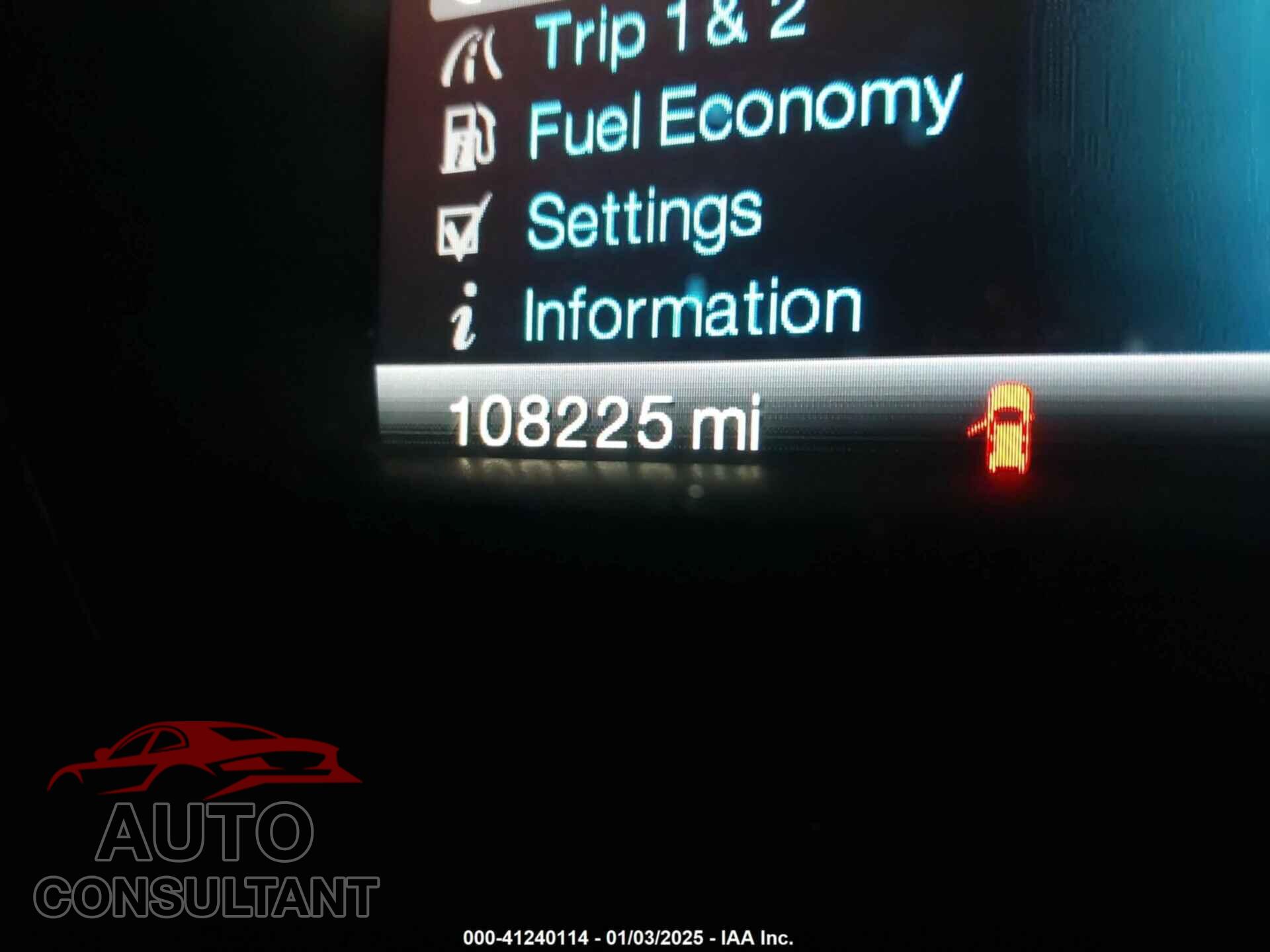 FORD EDGE 2011 - 2FMDK4AK5BBA01984