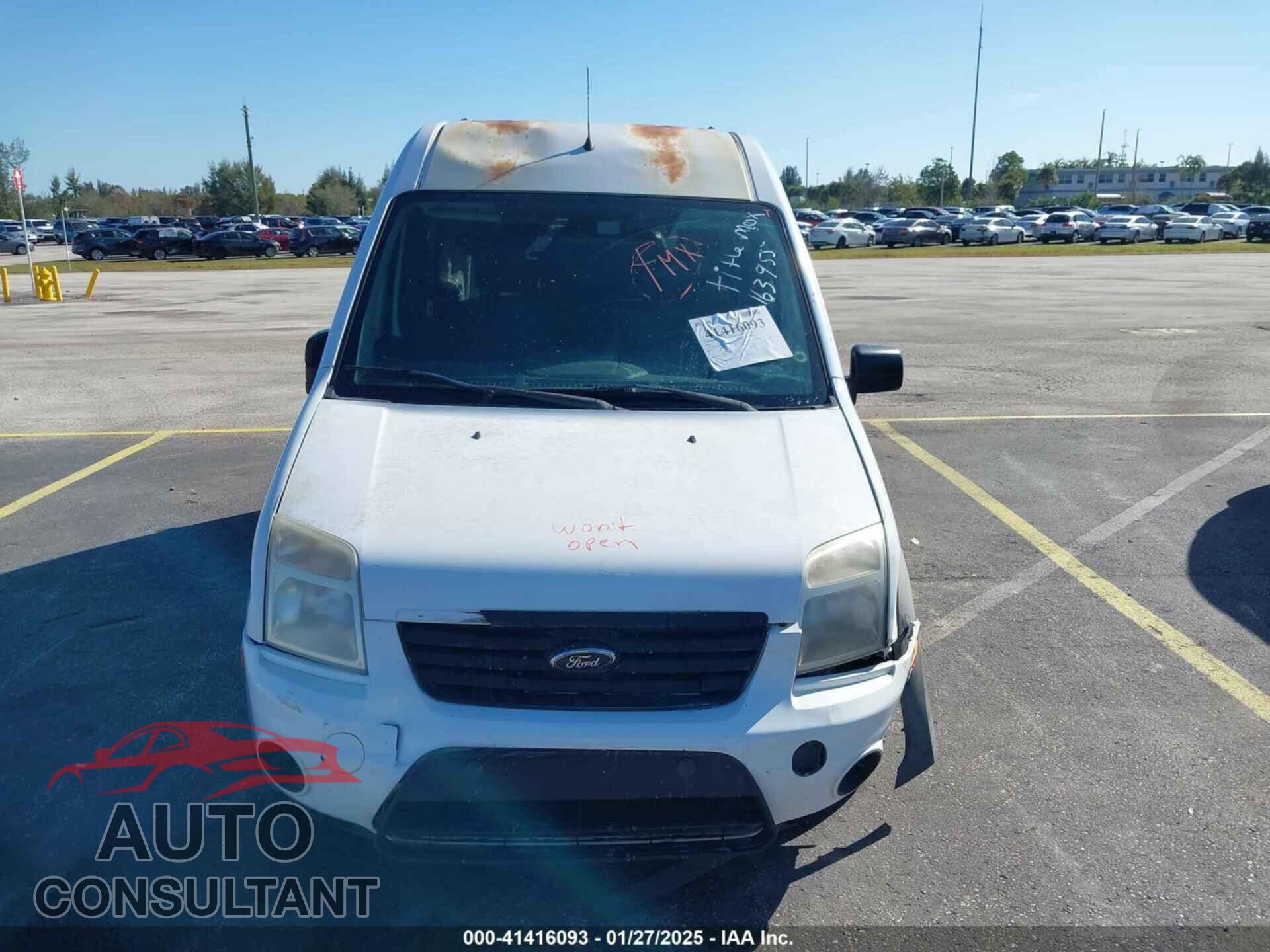 FORD TRANSIT CONNECT 2013 - NM0LS7DN8DT163955
