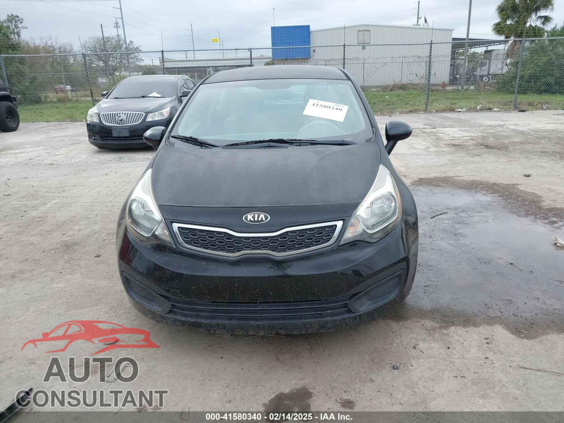 KIA RIO 2015 - KNADN4A32F6449492
