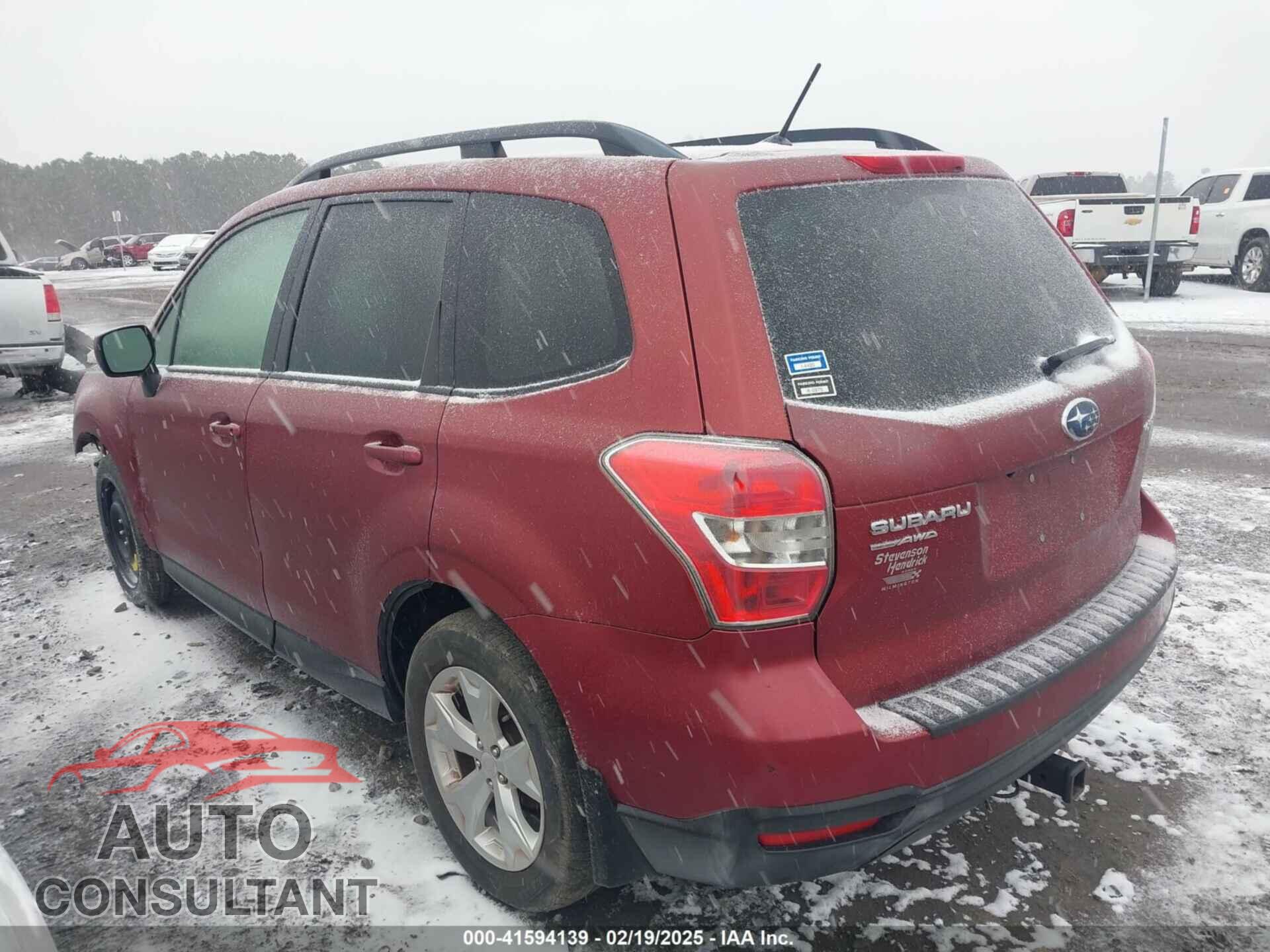 SUBARU FORESTER 2015 - JF2SJADC8FH498265