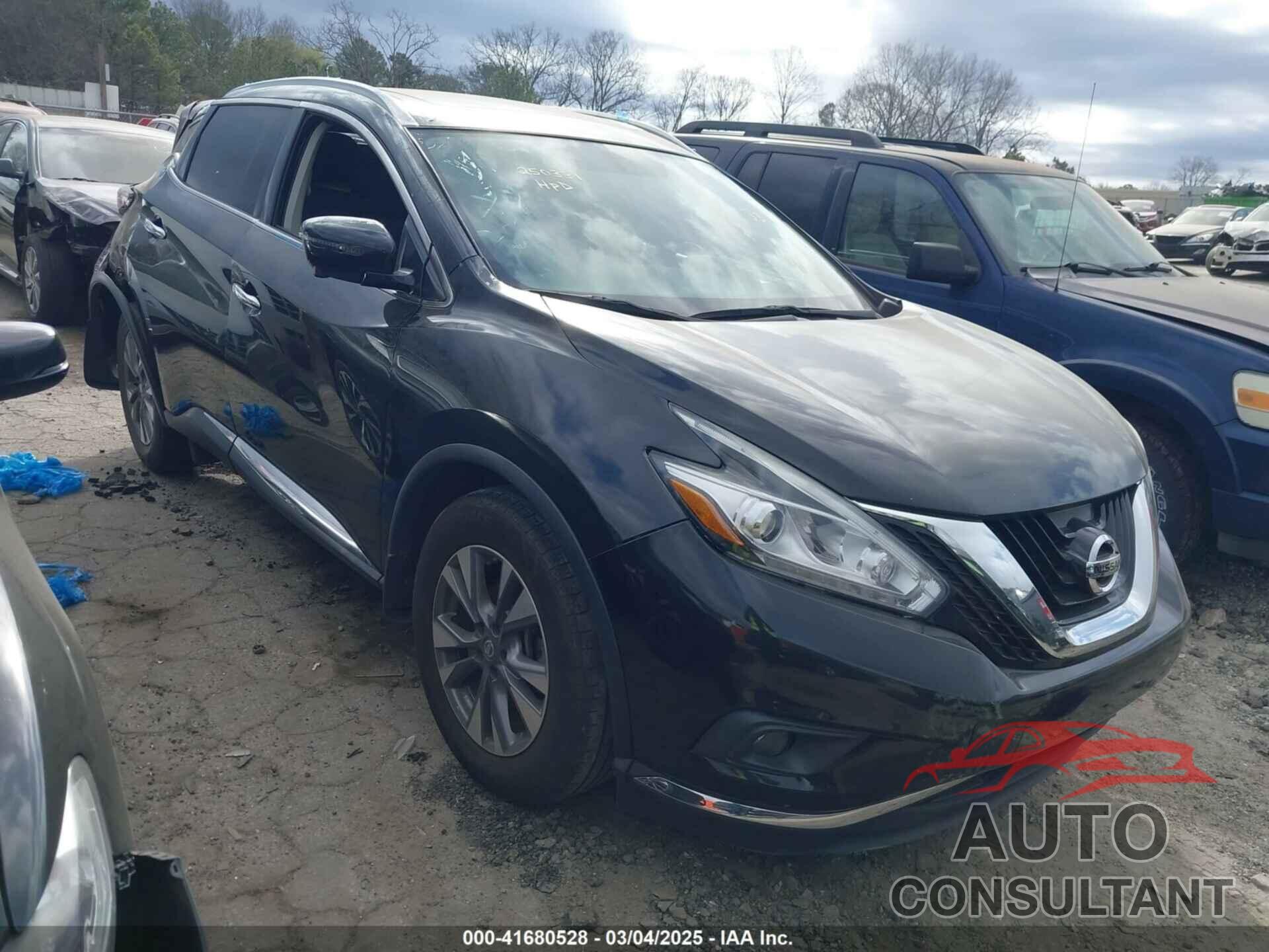 NISSAN MURANO 2018 - 5N1AZ2MG4JN154983