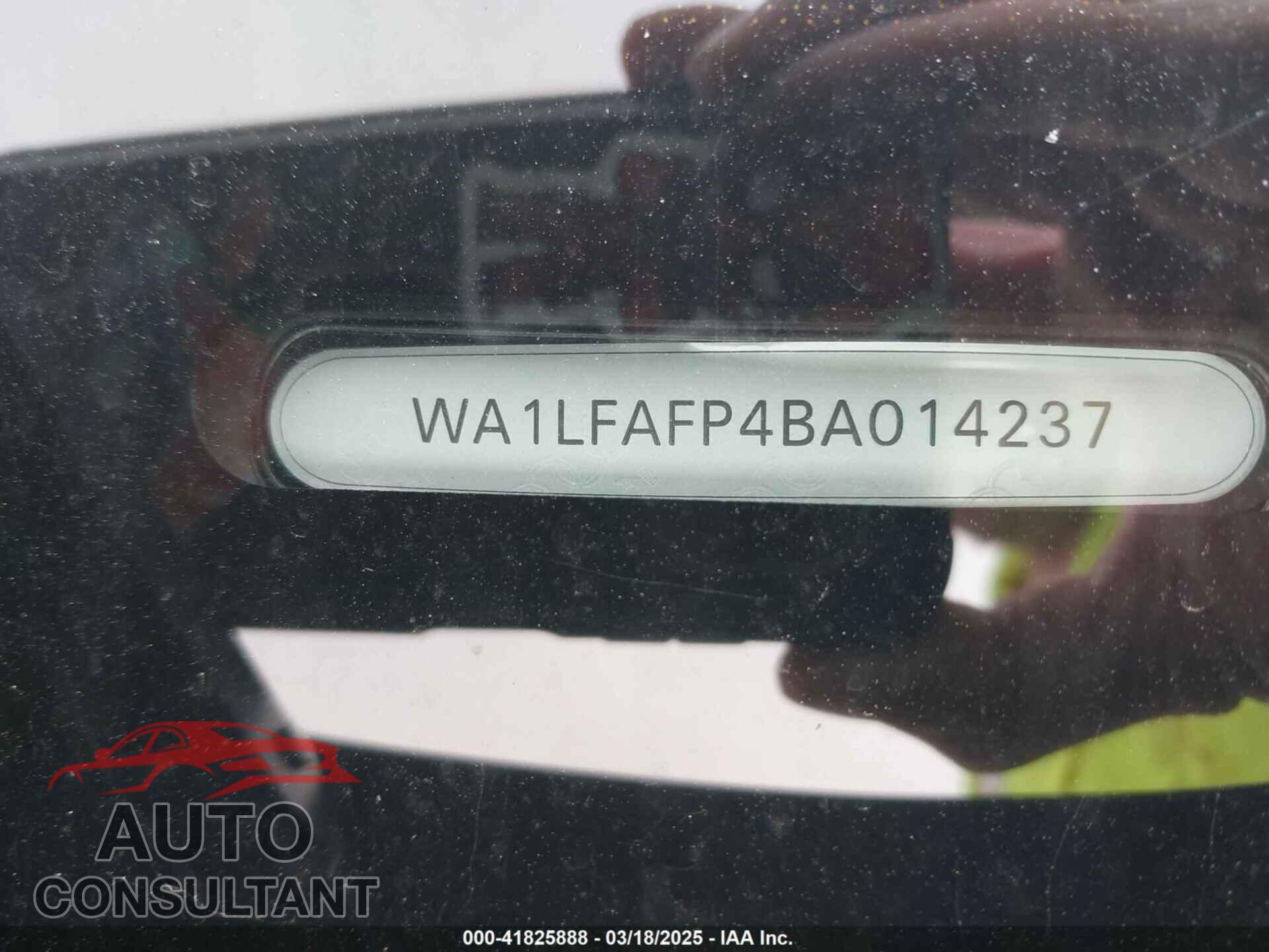 AUDI Q5 2011 - WA1LFAFP4BA014237