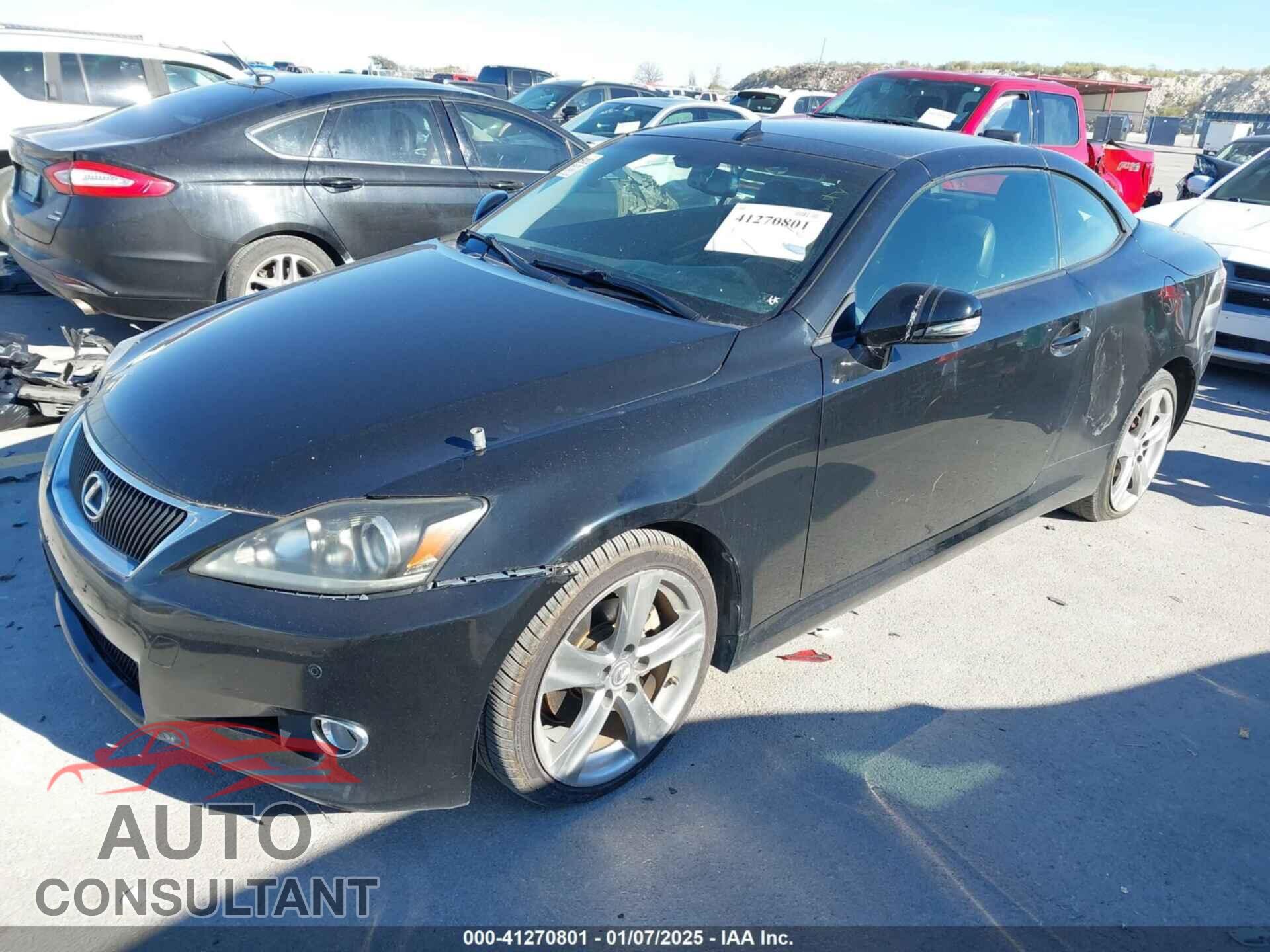 LEXUS IS 250C 2013 - JTHFF2C20D2527739