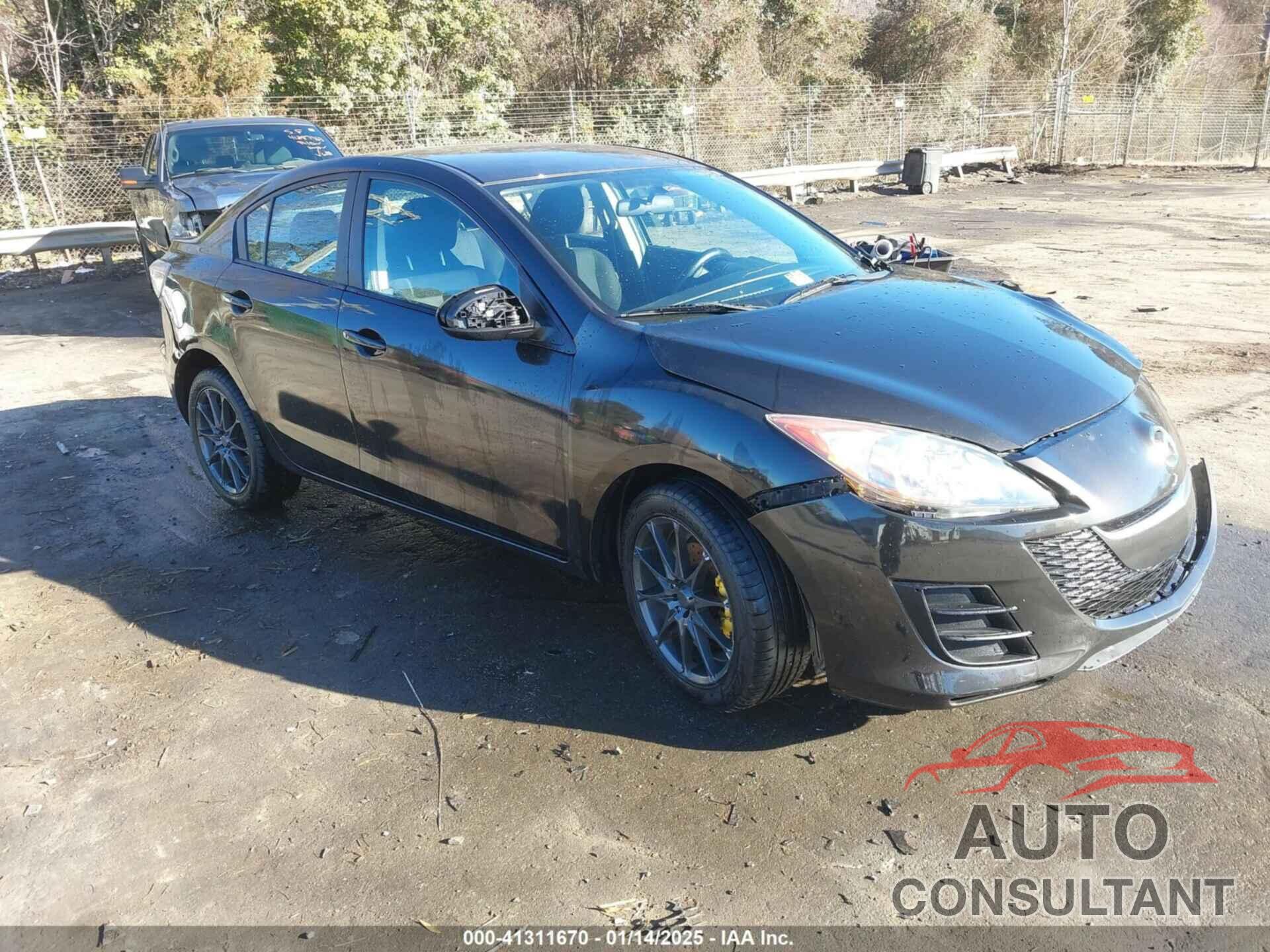 MAZDA MAZDA3 2010 - JM1BL1SF8A1105291
