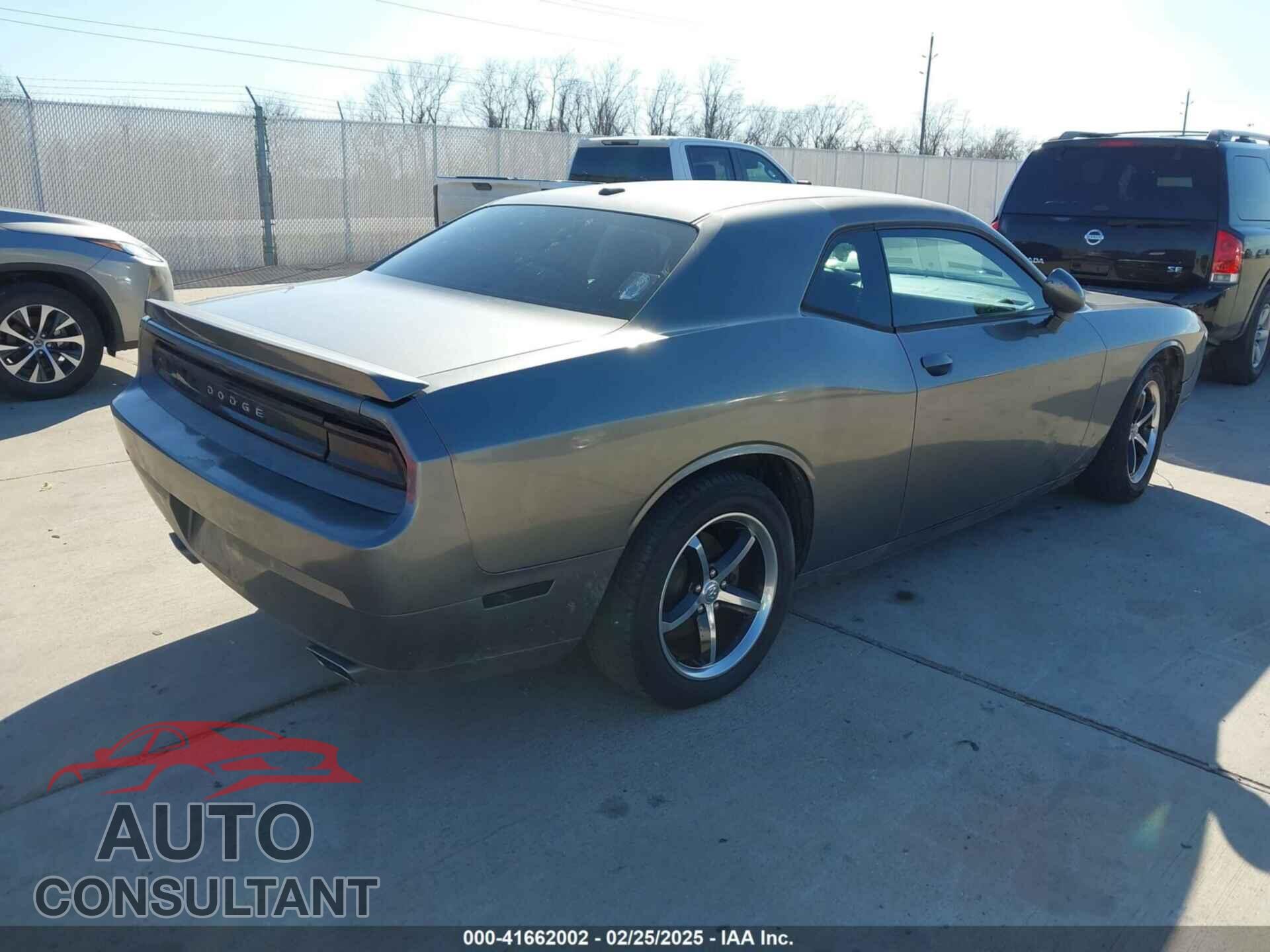 DODGE CHALLENGER 2012 - 2C3CDYAG1CH262352