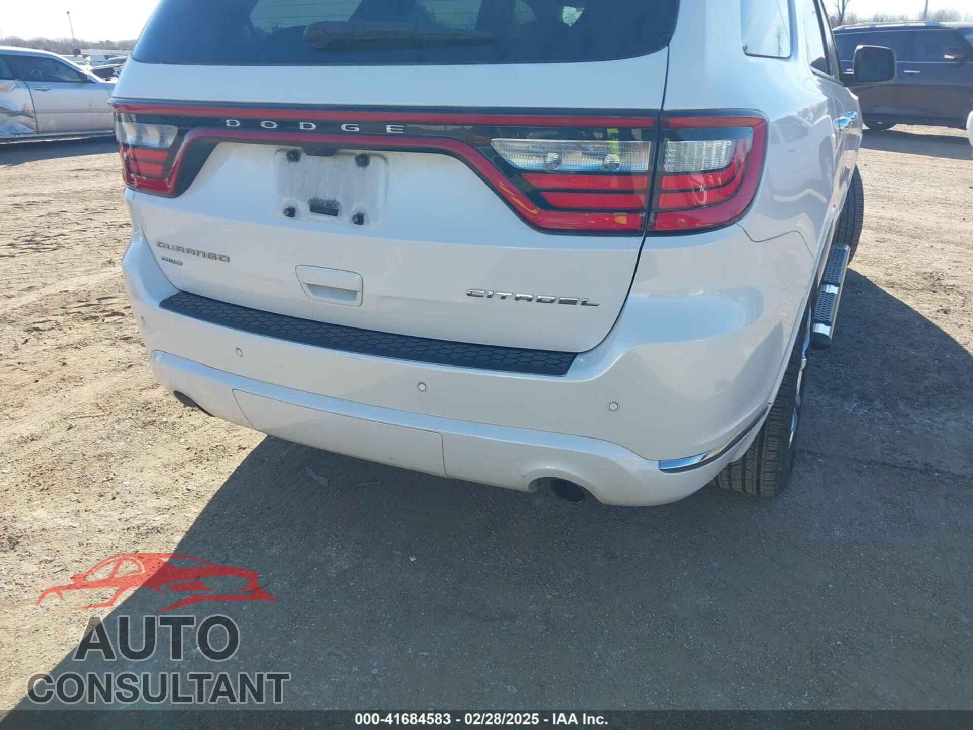 DODGE DURANGO 2017 - 1C4SDJET1HC757442
