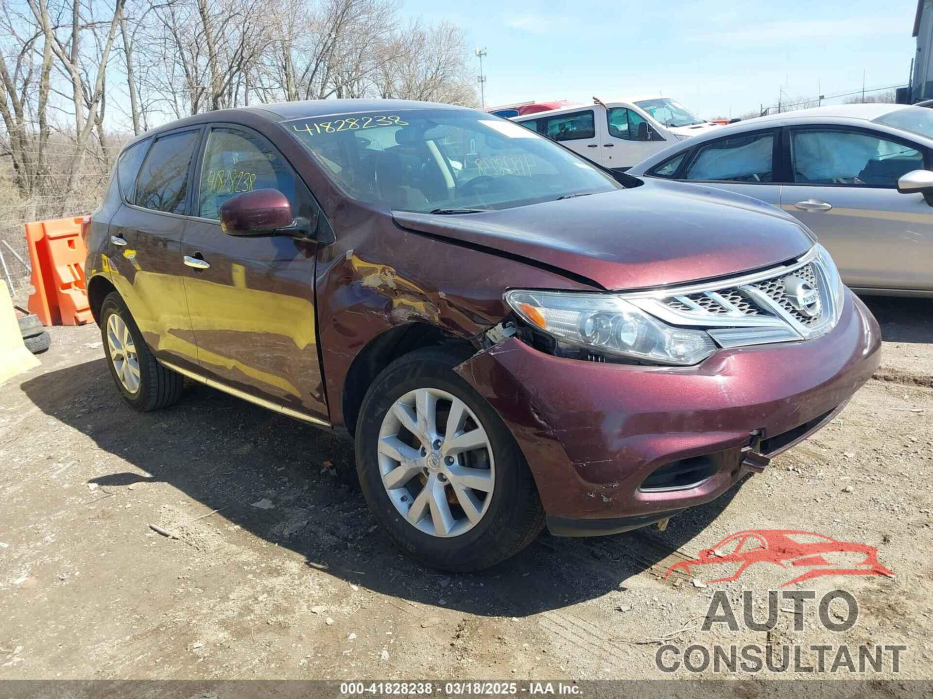 NISSAN MURANO 2014 - JN8AZ1MU2EW415553