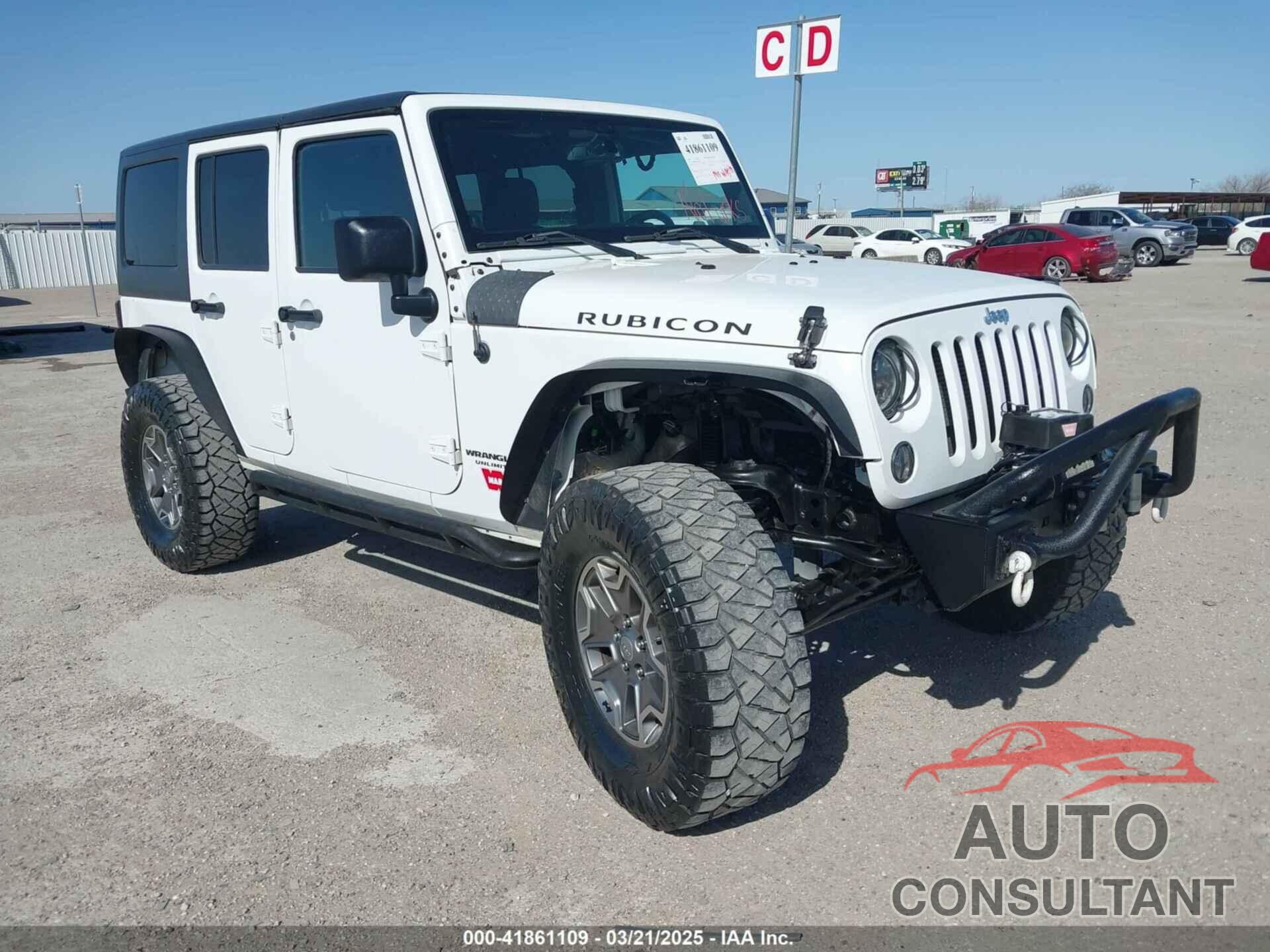 JEEP WRANGLER UNLIMITED 2014 - 1C4BJWFG1EL167423