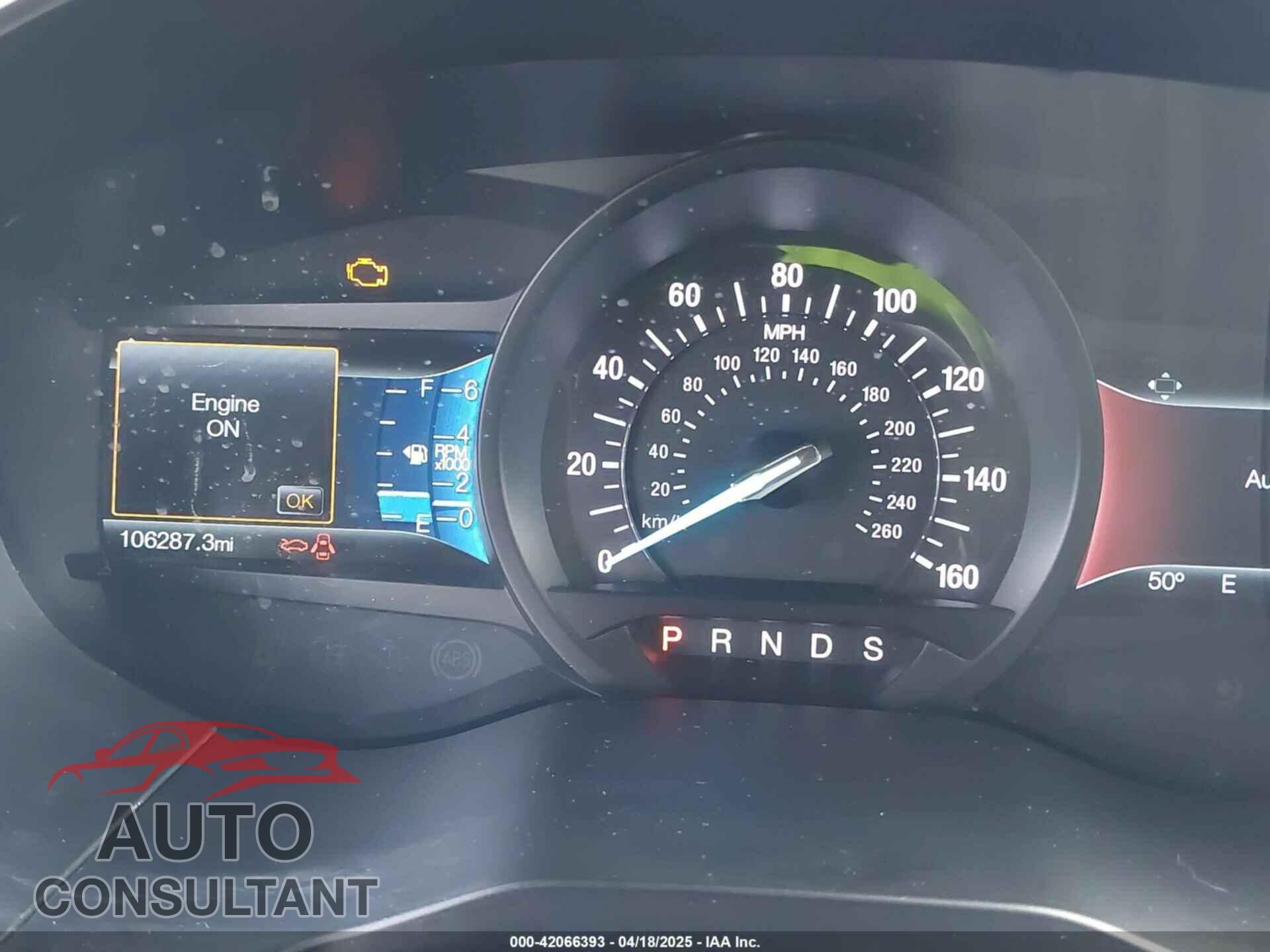 FORD EDGE 2015 - 2FMTK4K8XFBB08680