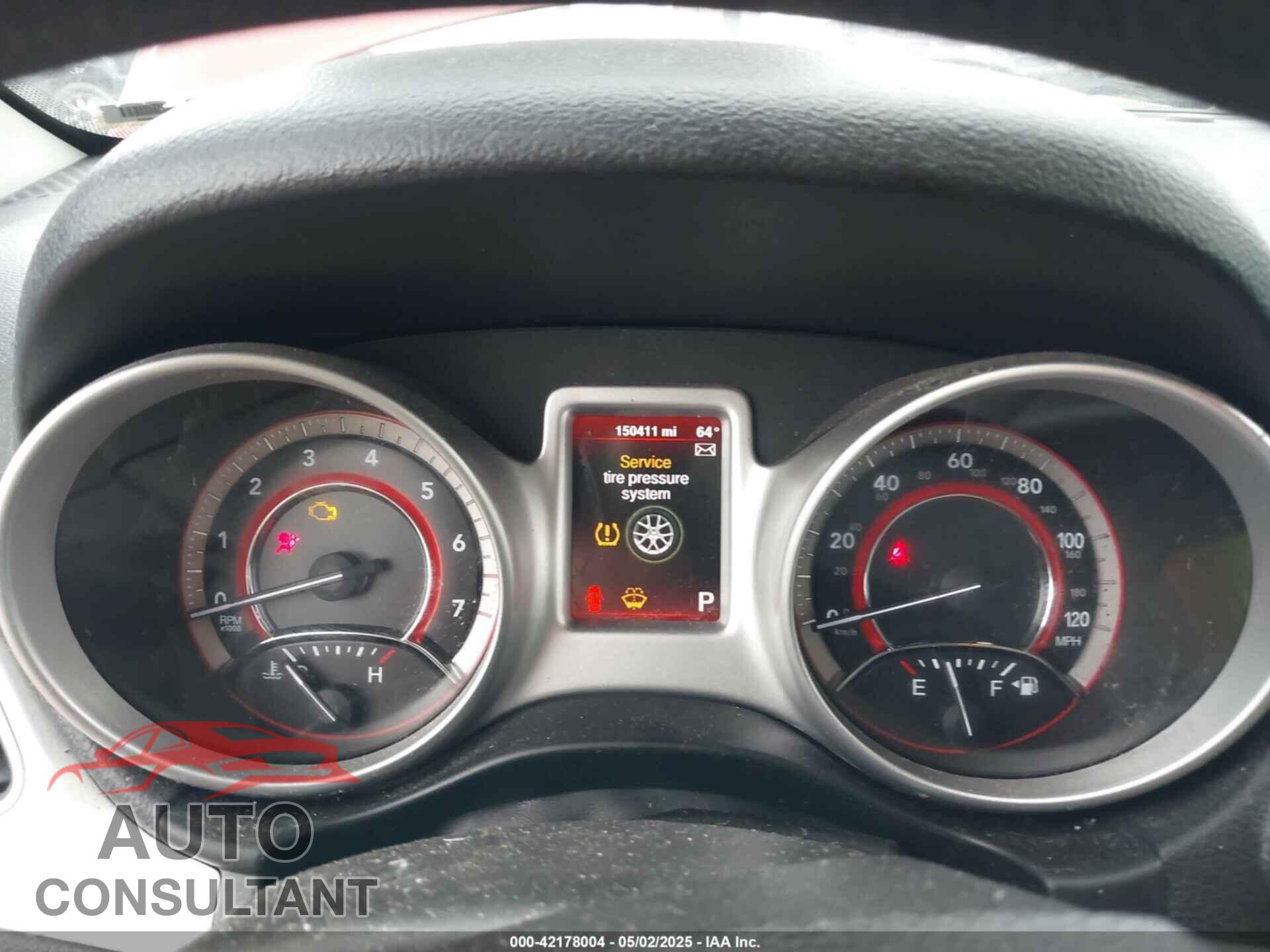 DODGE JOURNEY 2014 - 3C4PDCABXET285627