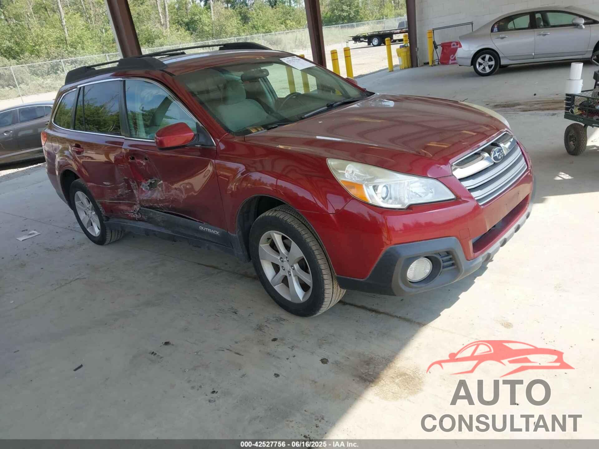 SUBARU OUTBACK 2014 - 4S4BRBCC7E3326279