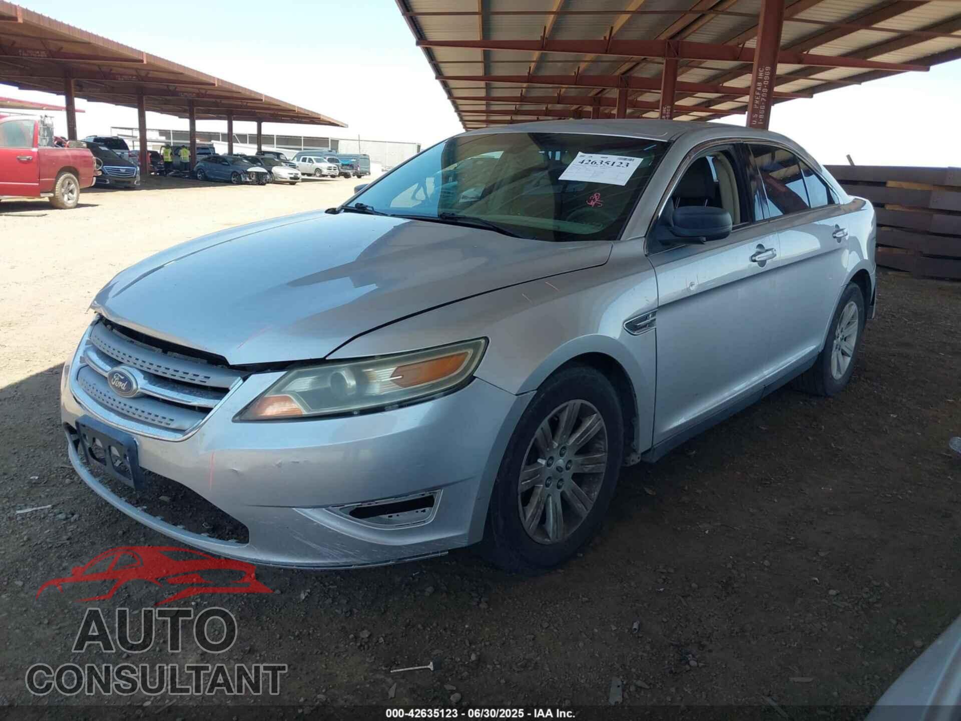FORD TAURUS 2012 - 1FAHP2DW7CG130710