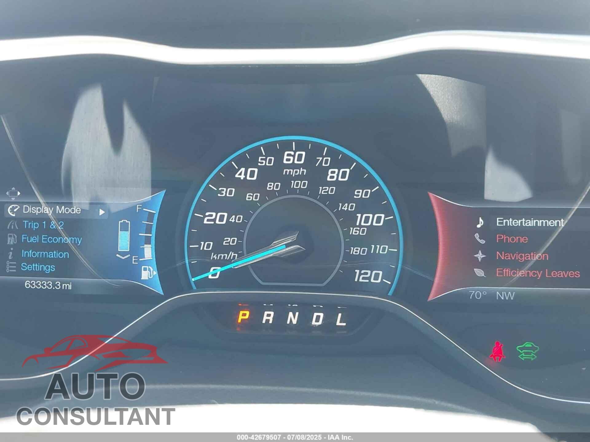 FORD C-MAX ENERGI 2013 - 1FADP5CU4DL529843