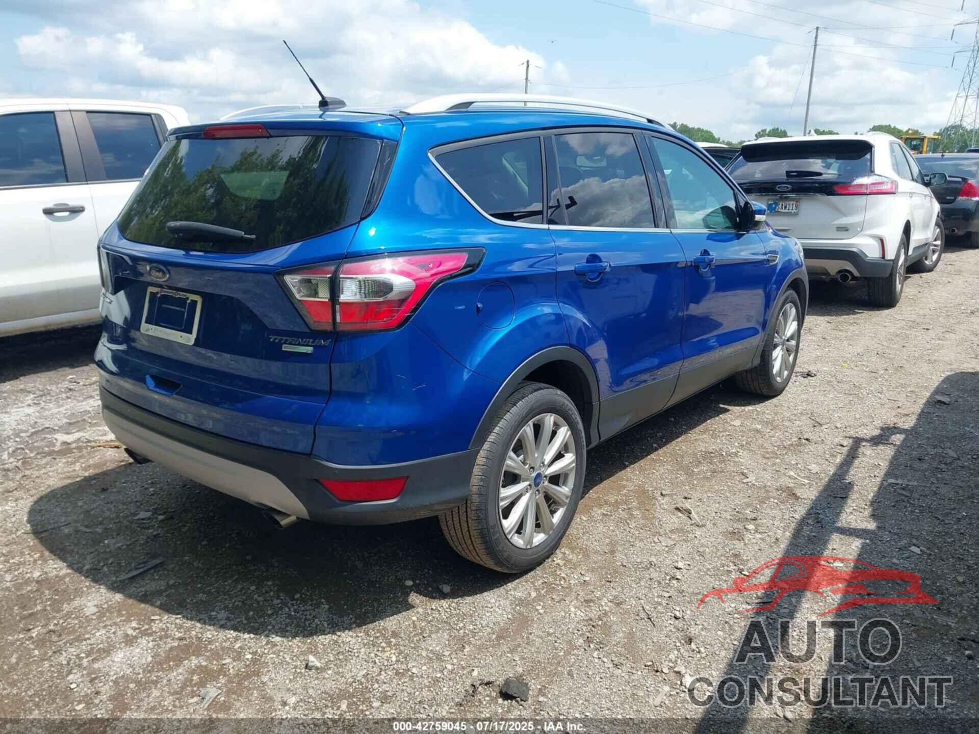 FORD ESCAPE 2017 - 1FMCU0JD7HUC21744