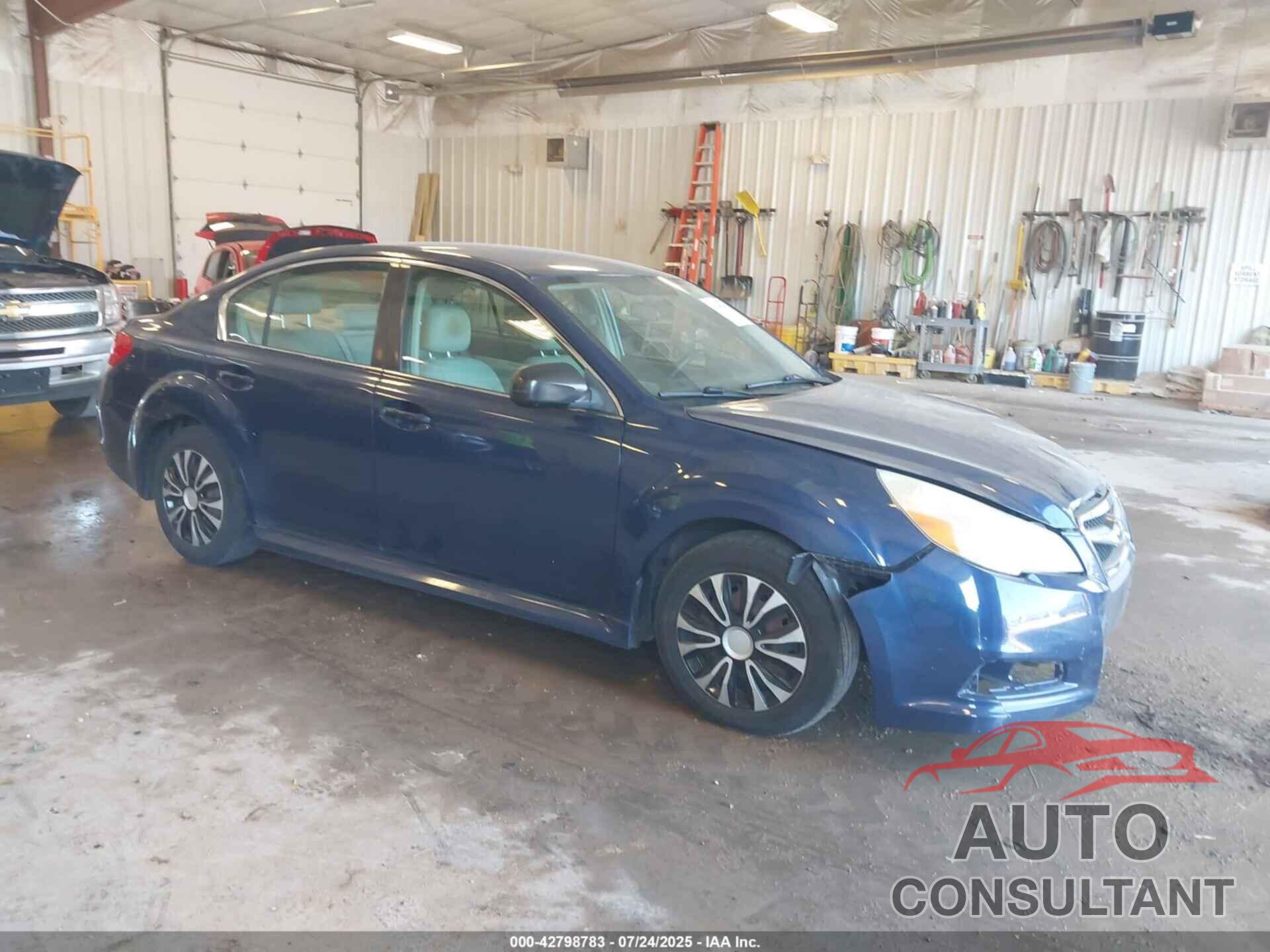 SUBARU LEGACY 2011 - 4S3BMAA63B1218078