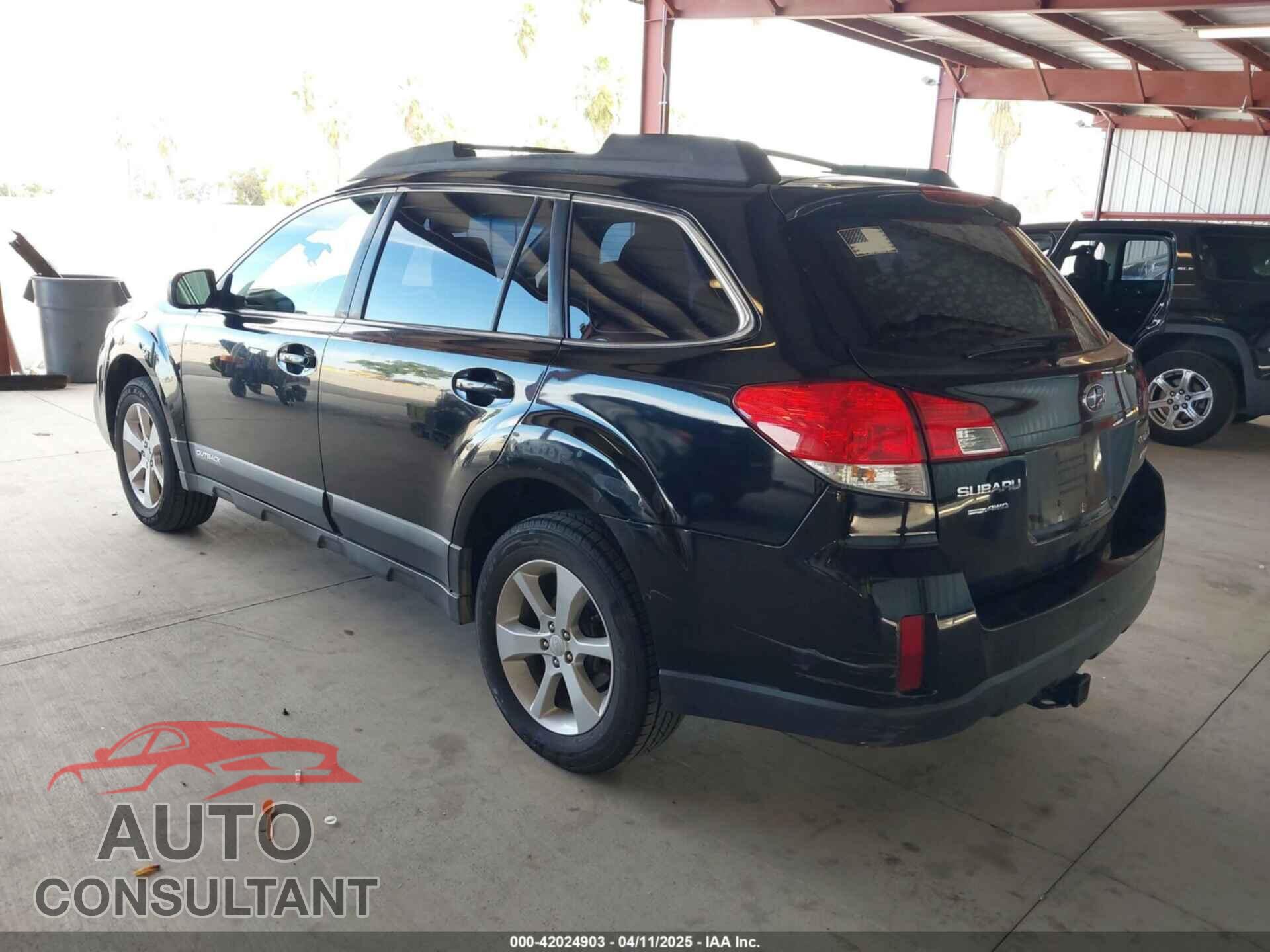 SUBARU OUTBACK 2014 - 4S4BRBAC4E3277979